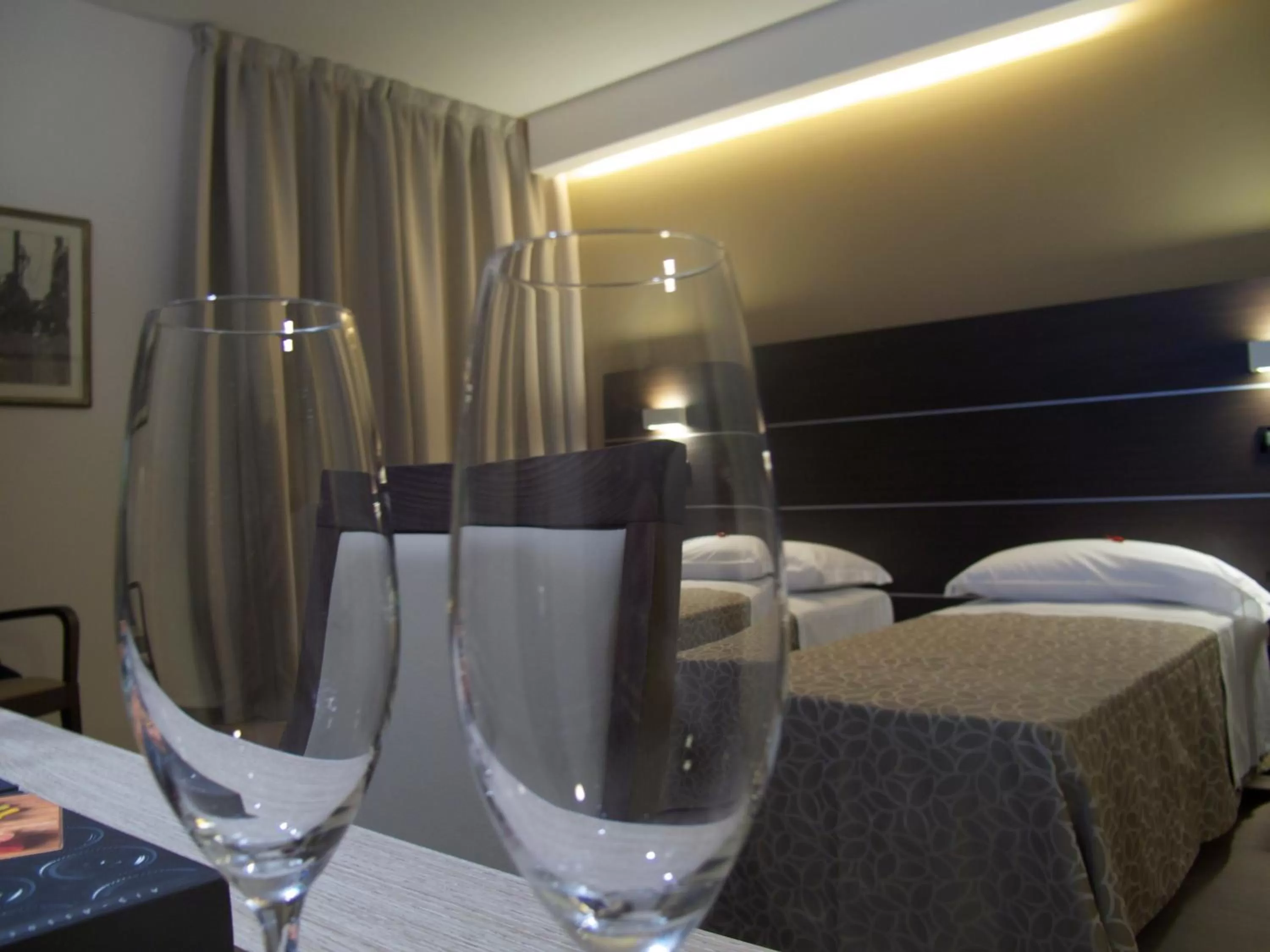 Decorative detail, Bed in Hotel La Conchiglia