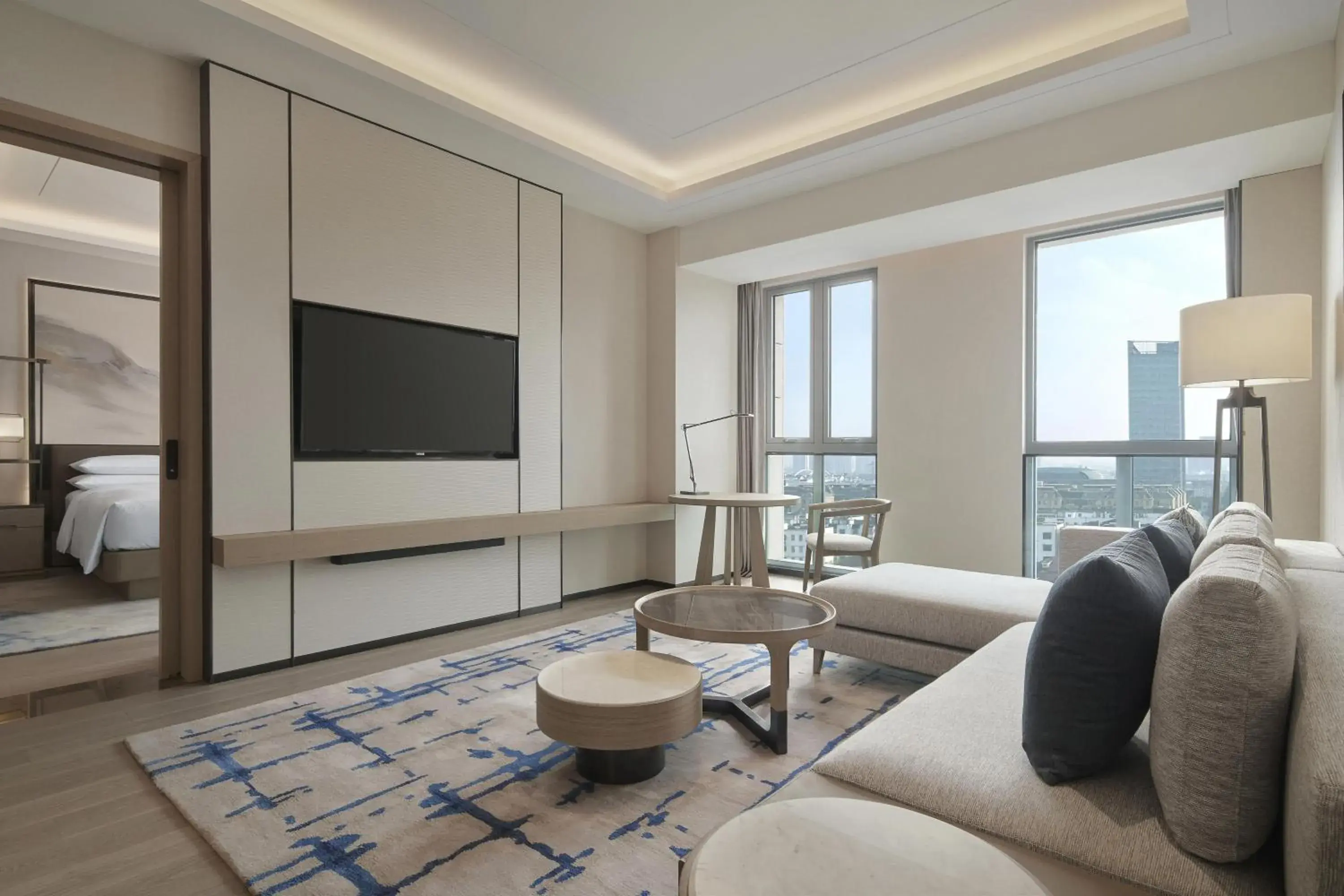 Bedroom, Seating Area in Four Points by Sheraton Suzhou, Wuzhong