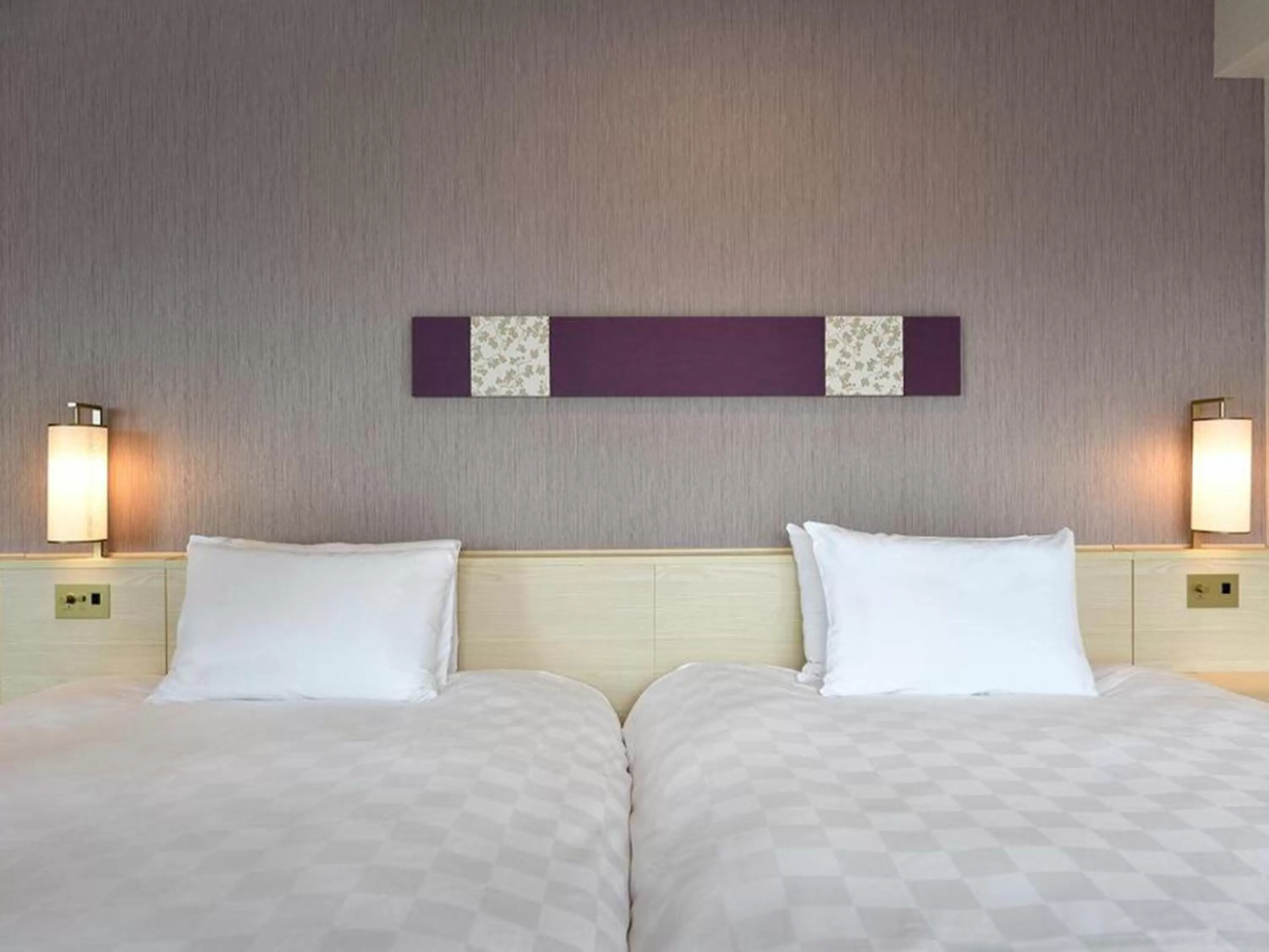 Bed in Shinjuku Prince Hotel