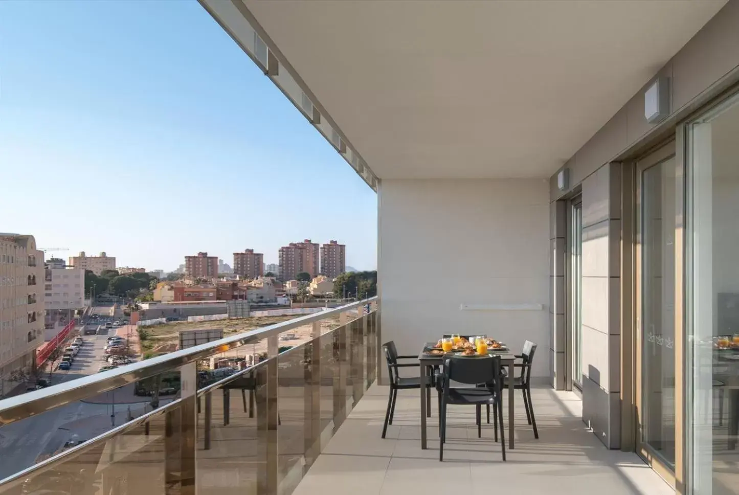Balcony/Terrace in Ahoy Apartments