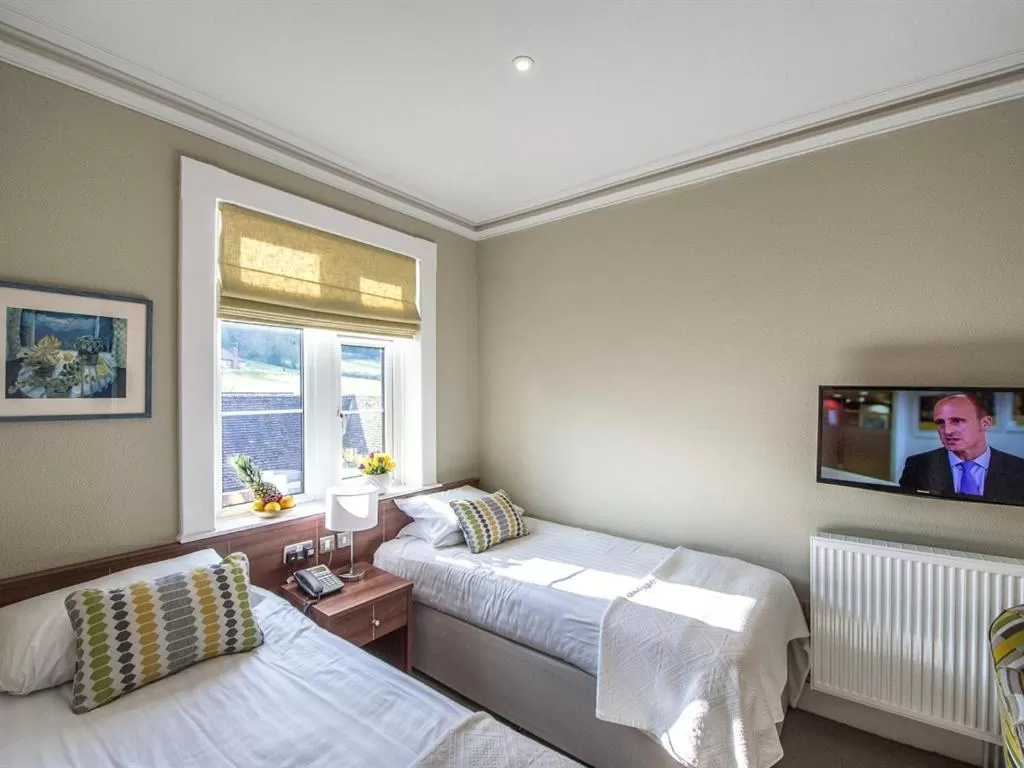 Bedroom, Bed in The Cliffe at Dinham