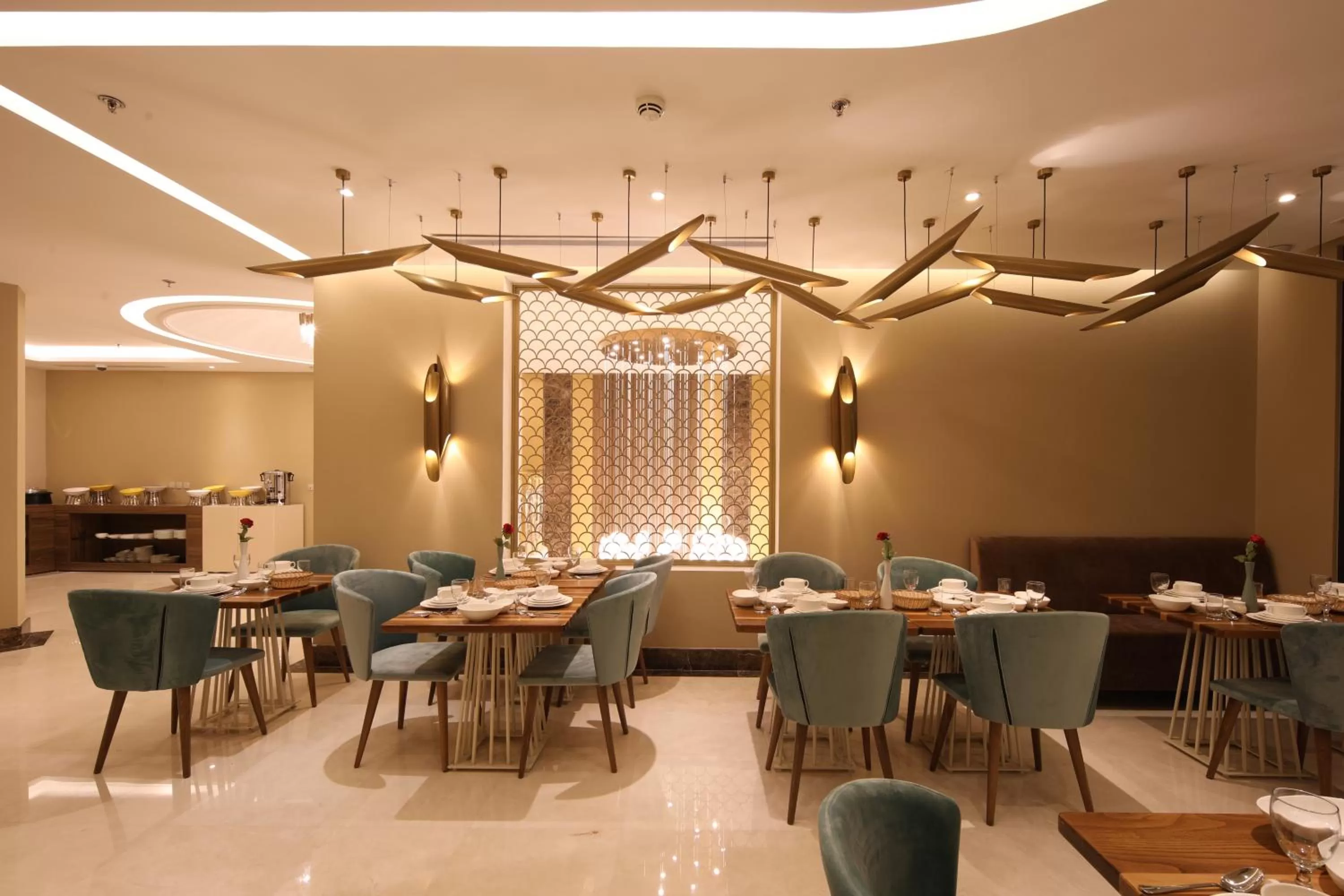 Dining area in Gladiolus Hotel