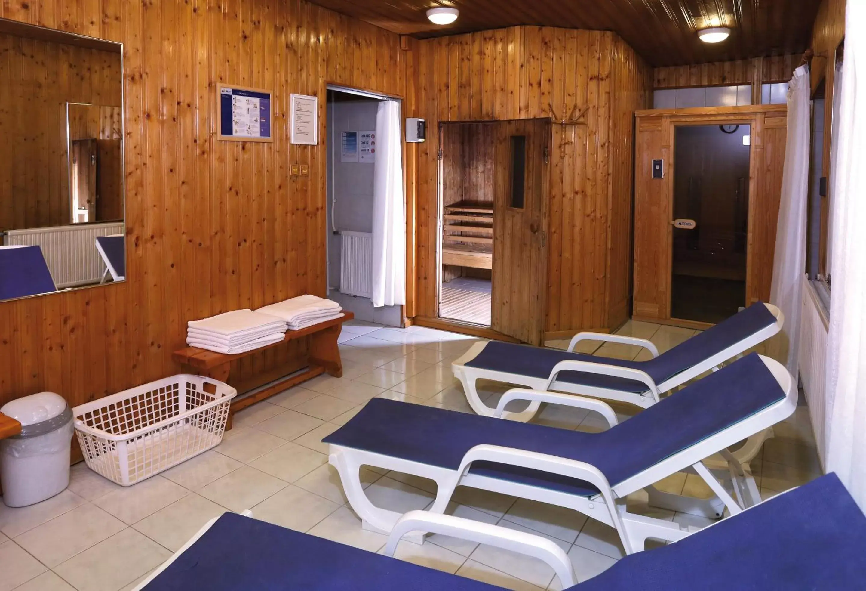 Sauna in Danubius Hotel Raba