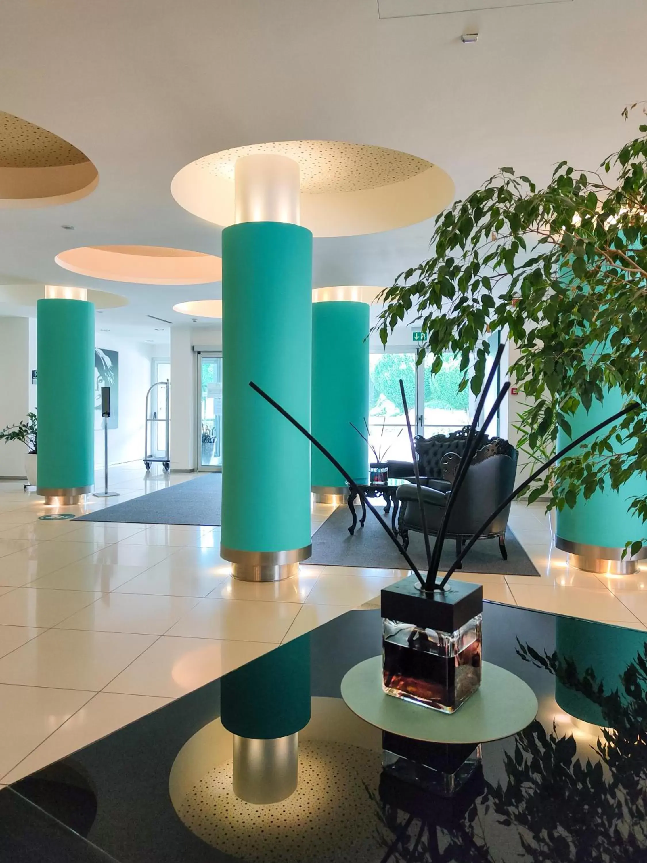 Lobby or reception in Just Hotel Lomazzo Fiera