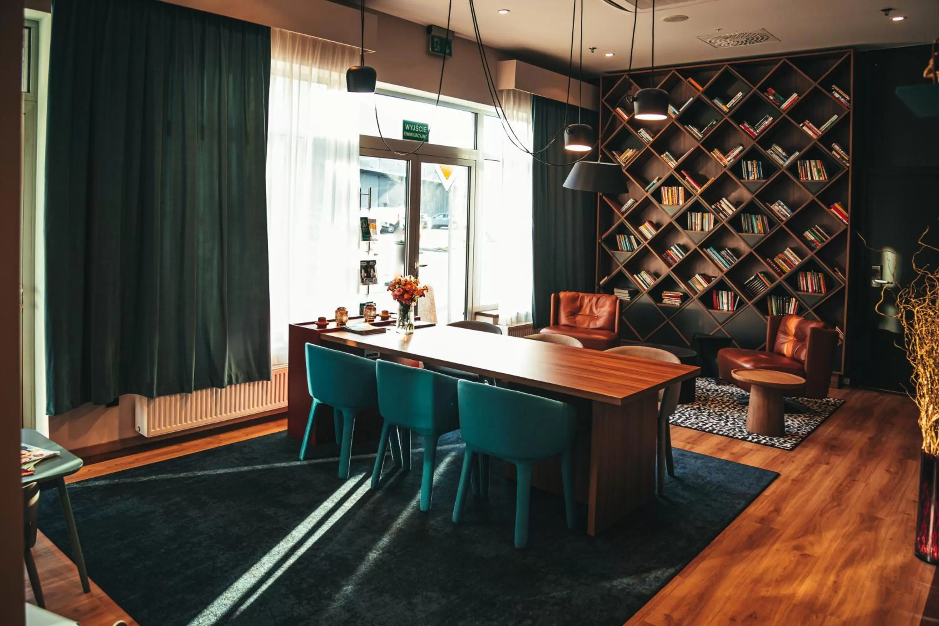 Lobby or reception in ibis Styles Wałbrzych