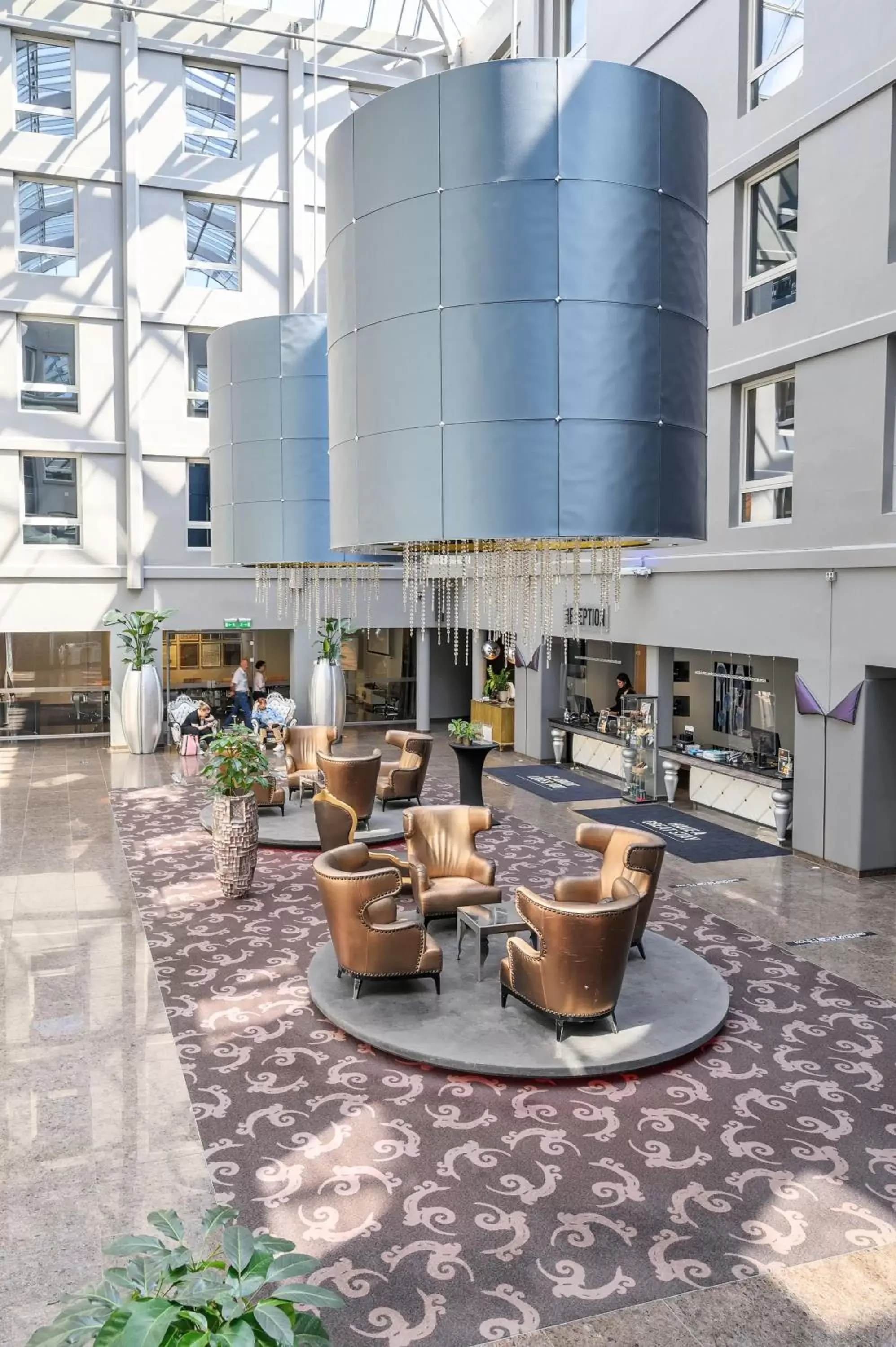 Lobby or reception in Clarion Hotel Ernst Lobby or reception in Clarion Hotel Ernst