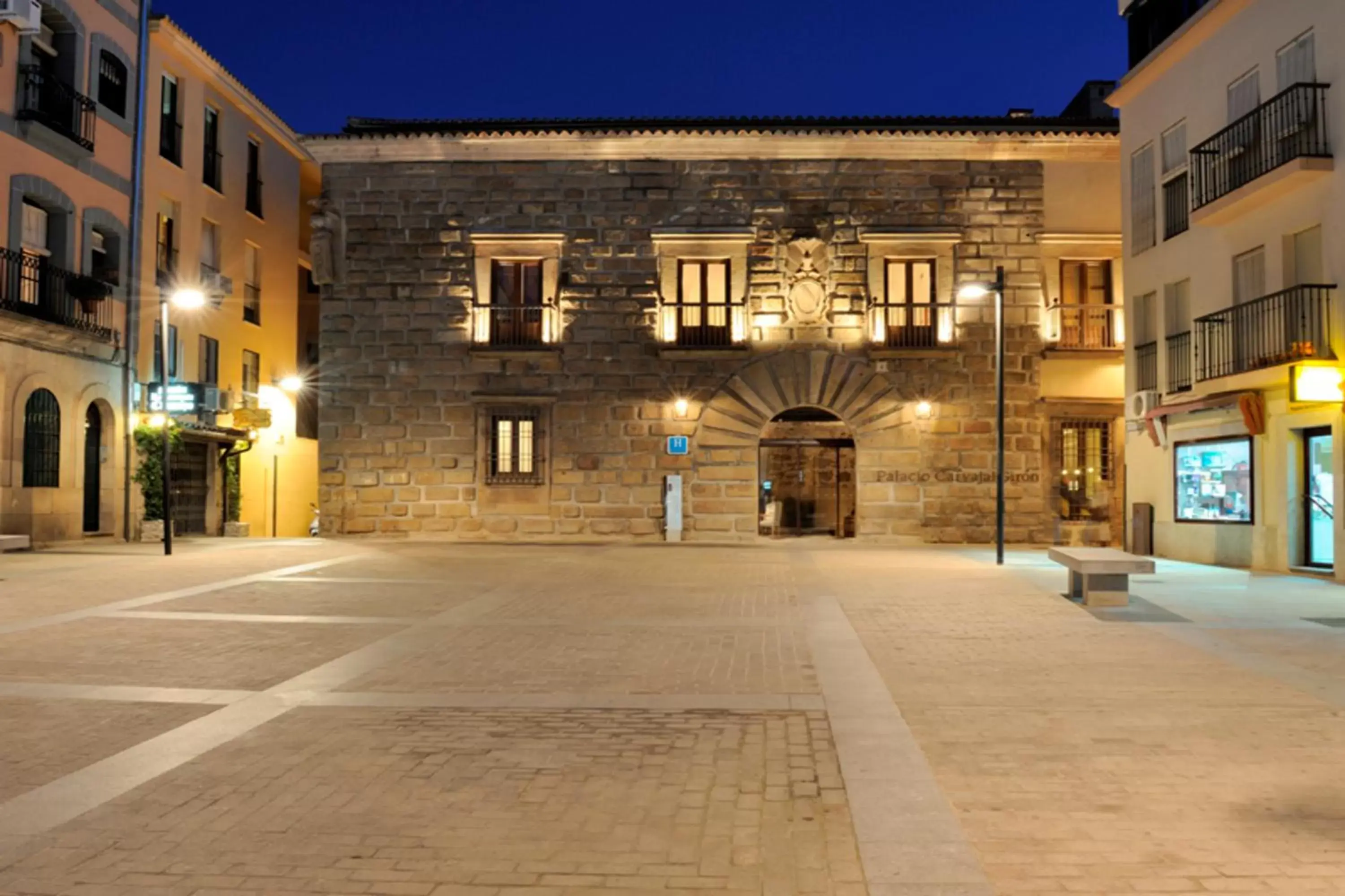 Facade/Entrance in Palacio Carvajal Girón