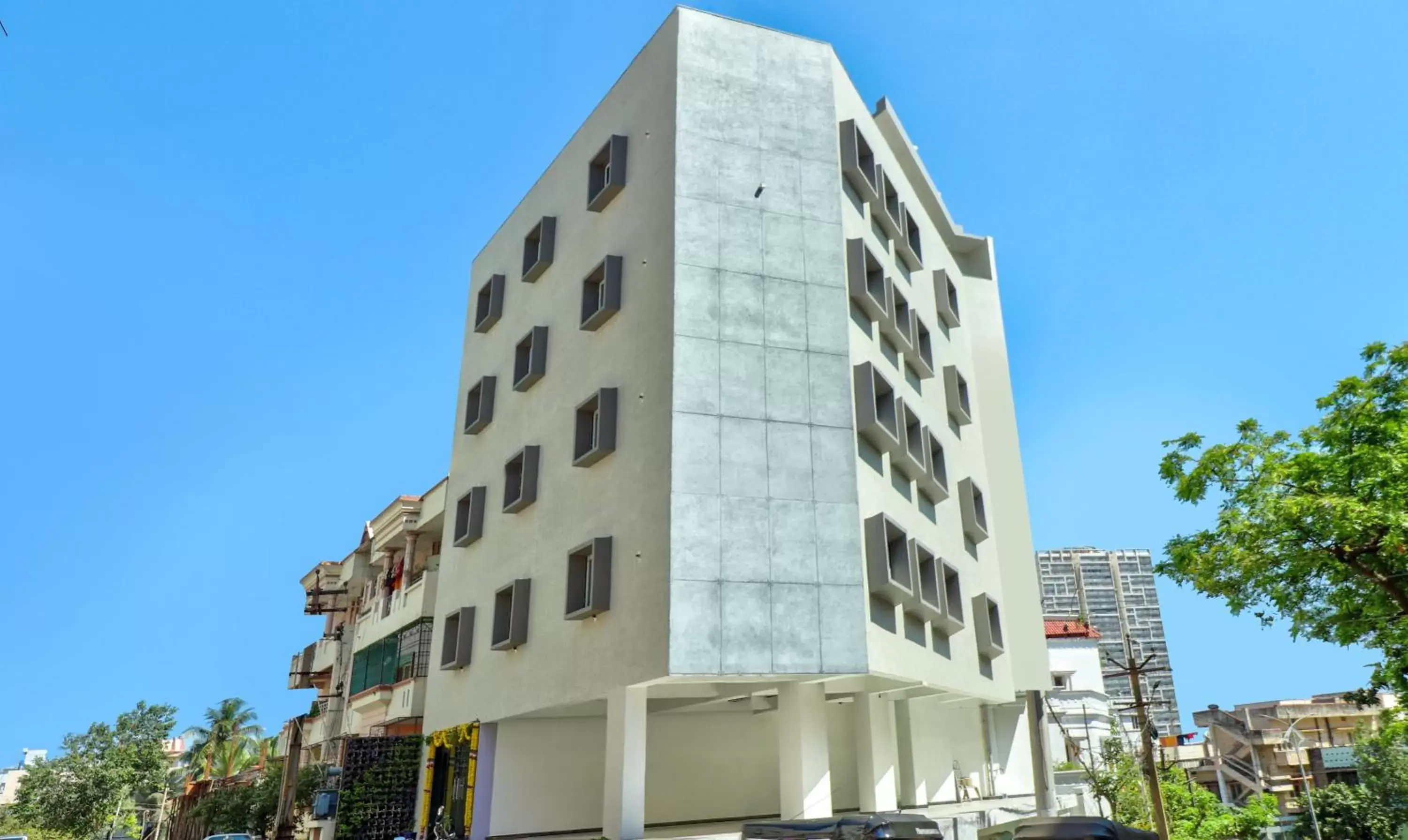 Property building in Treebo Sriz Cozy Seethamadhara Property building in Treebo Sriz Cozy Seethamadhara