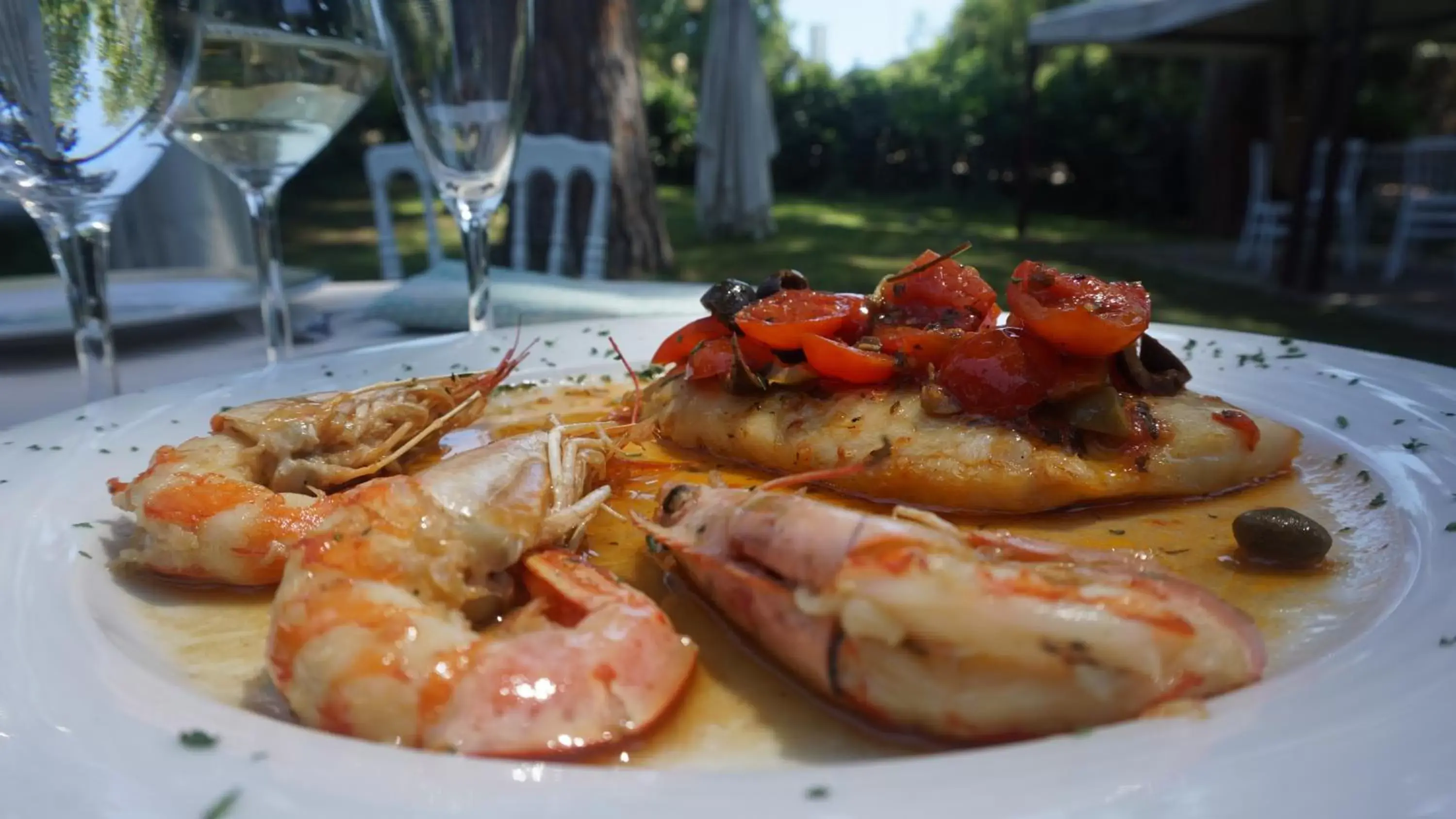 Food close-up in Villa Icidia