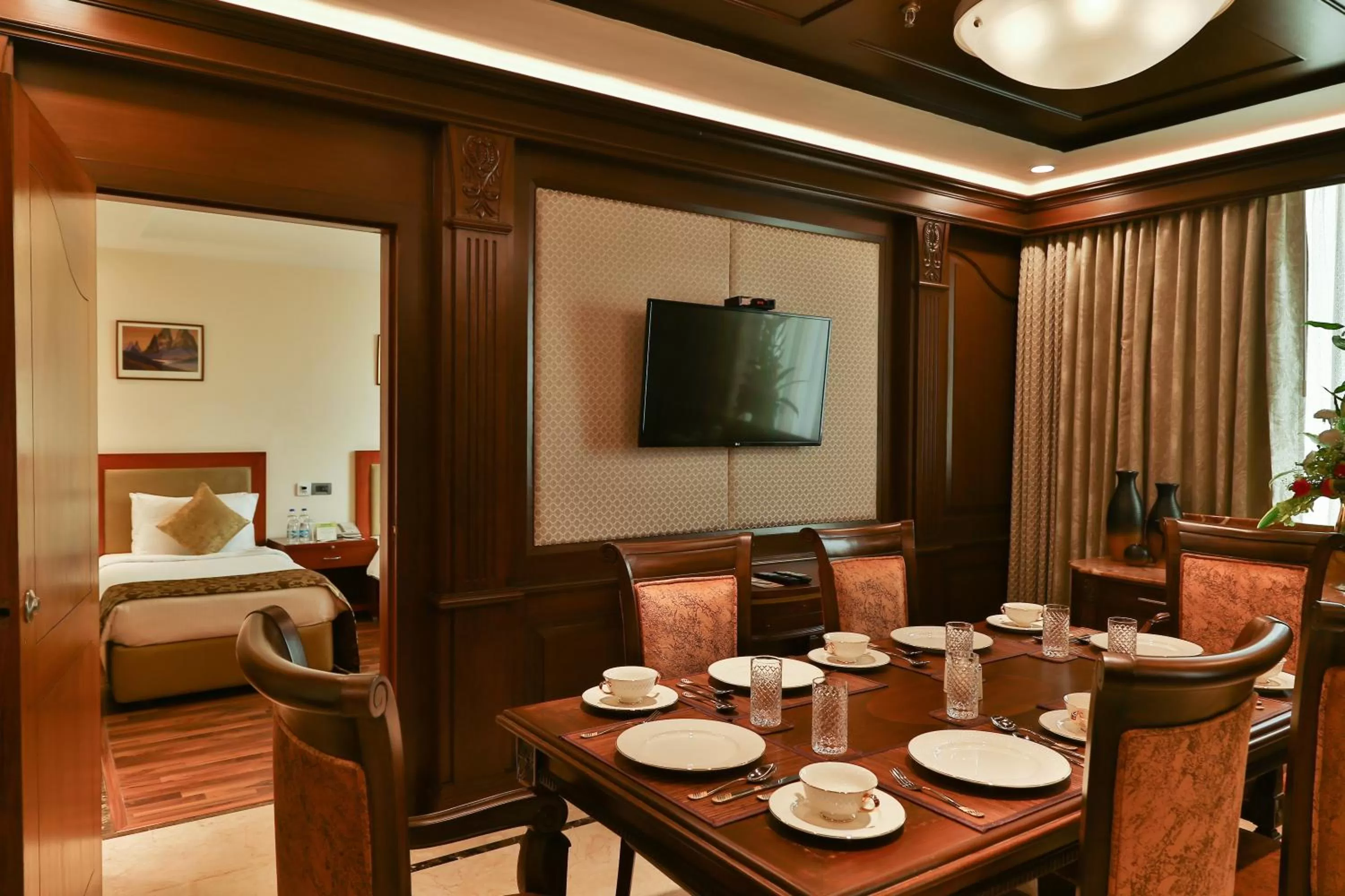 Dining area in The Accord Metropolitan