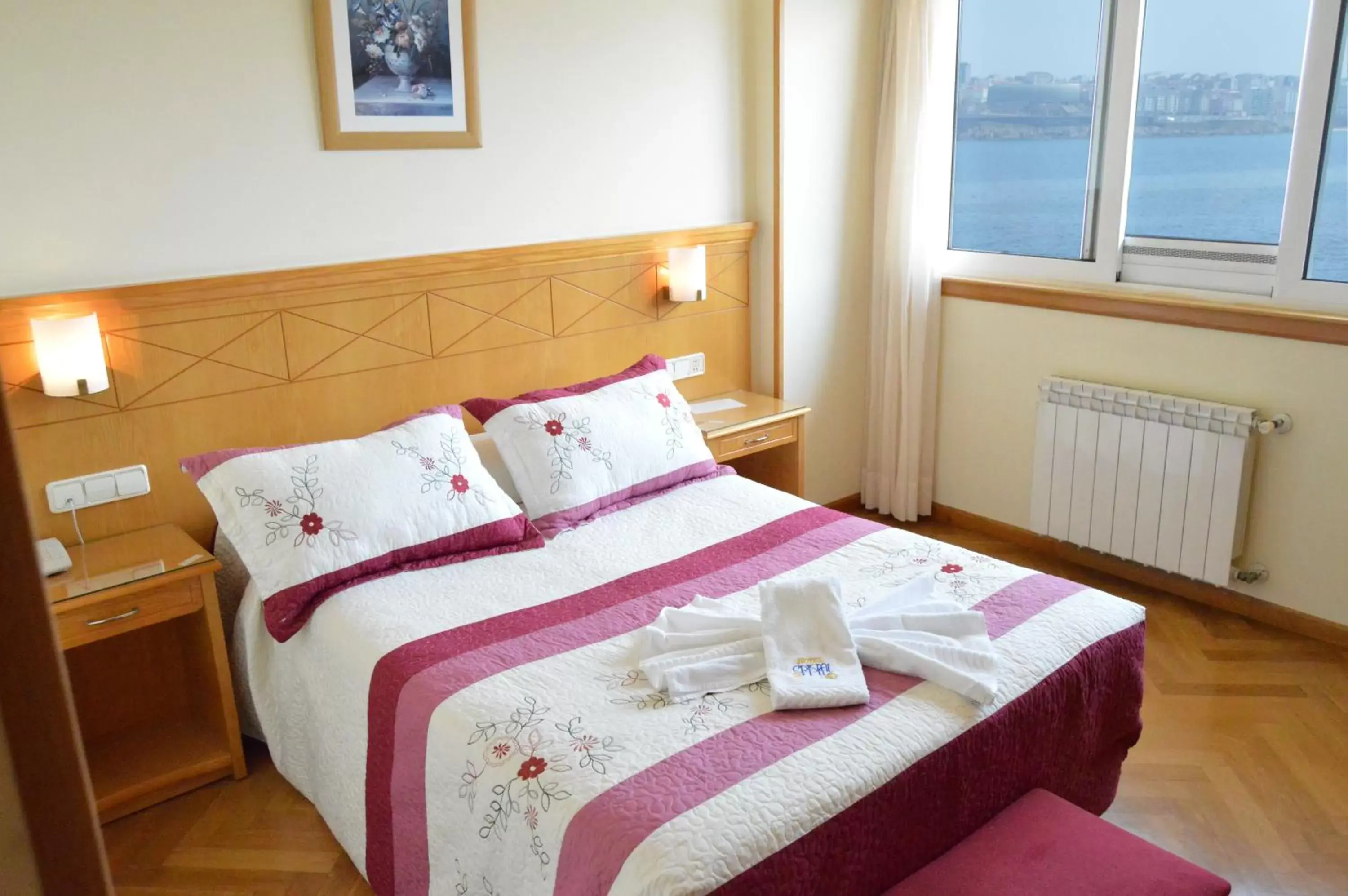 Double Room with Sea View in Hotel Cristal 2 Double Room with Sea View in Hotel Cristal 2