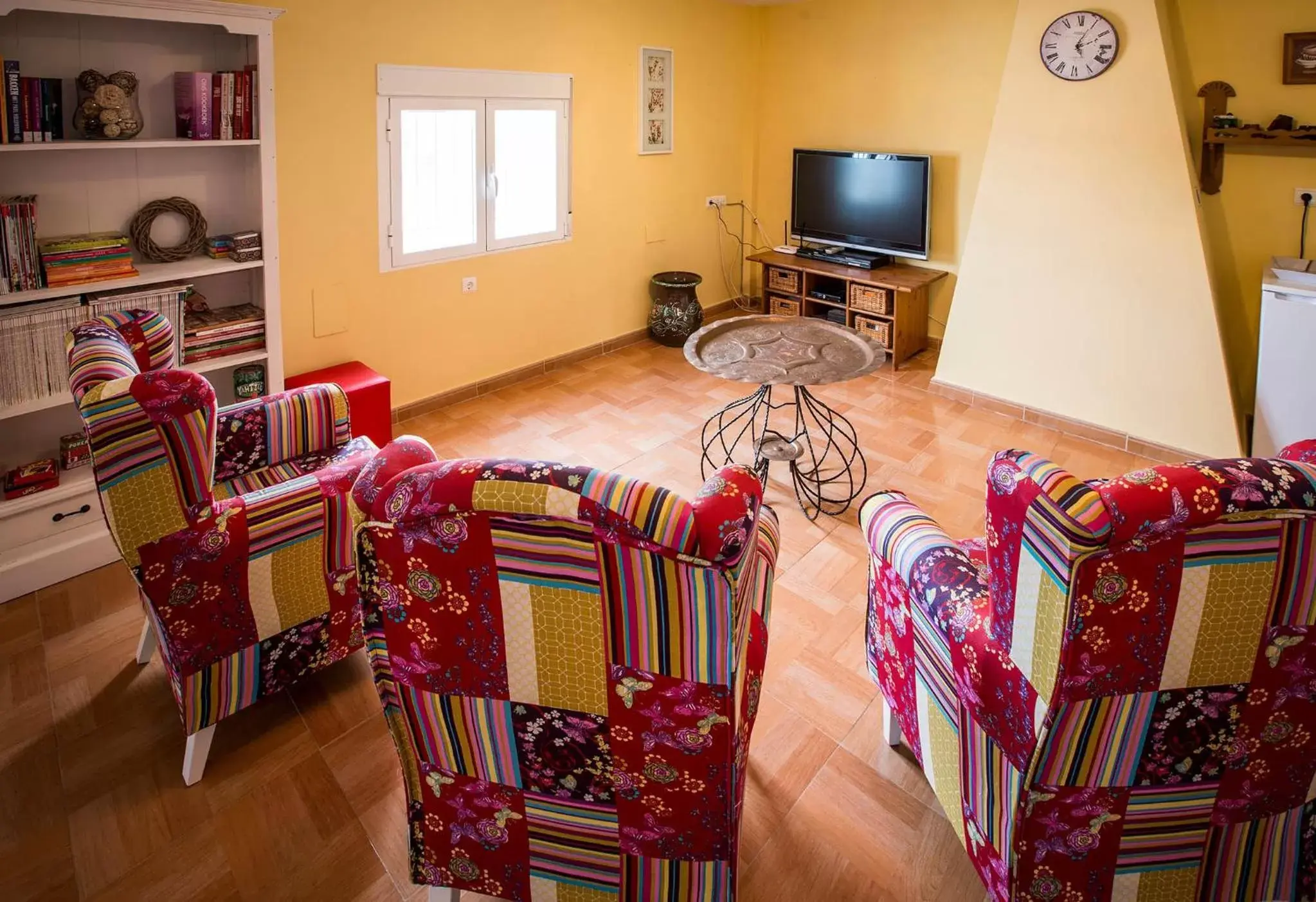 TV and multimedia, Seating Area in B&B Casa Luna Vélez Blanco