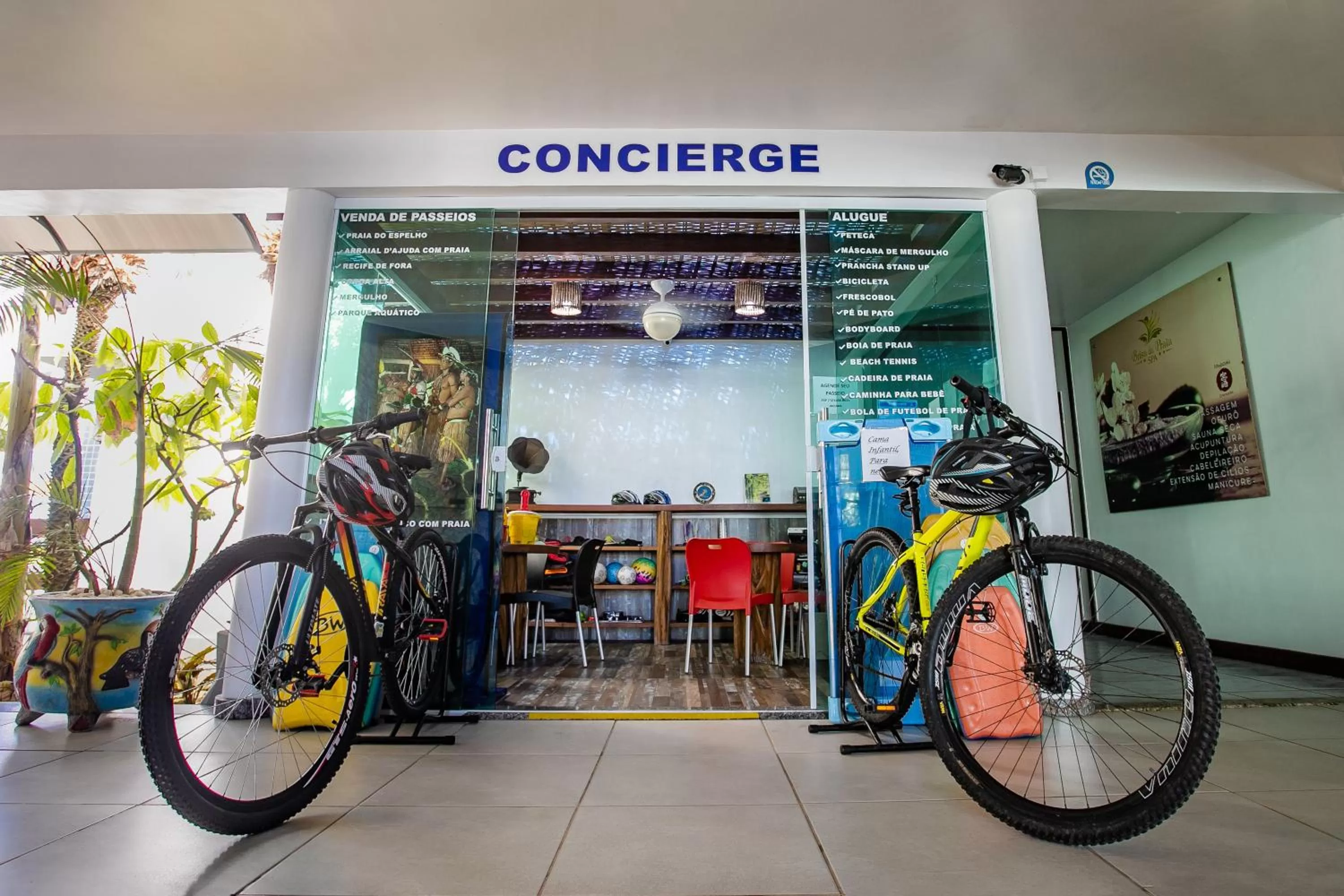 Area and facilities in Brisa da Praia Park Hotel