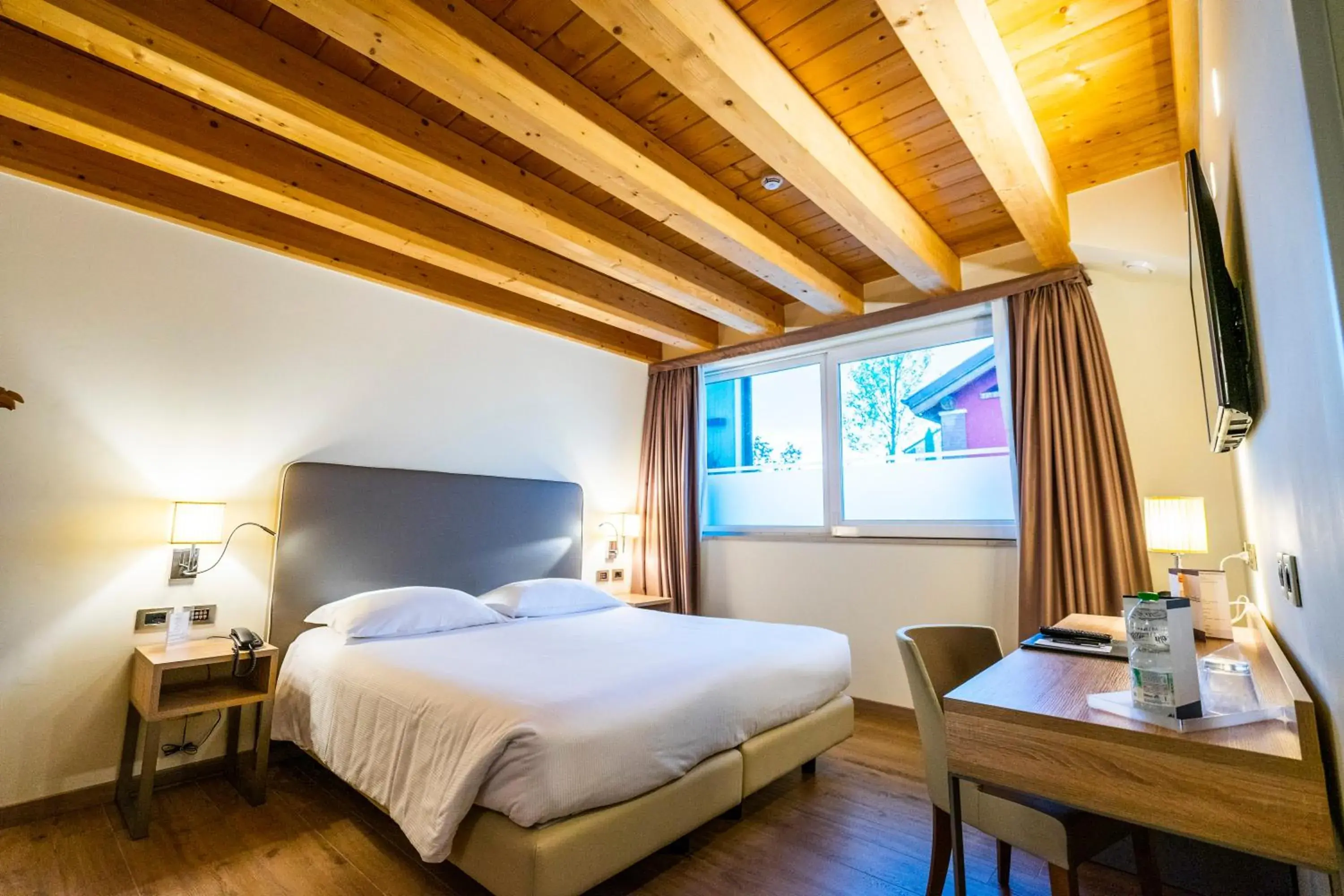 Bedroom, Bed in Annia Park Hotel Venice Airport