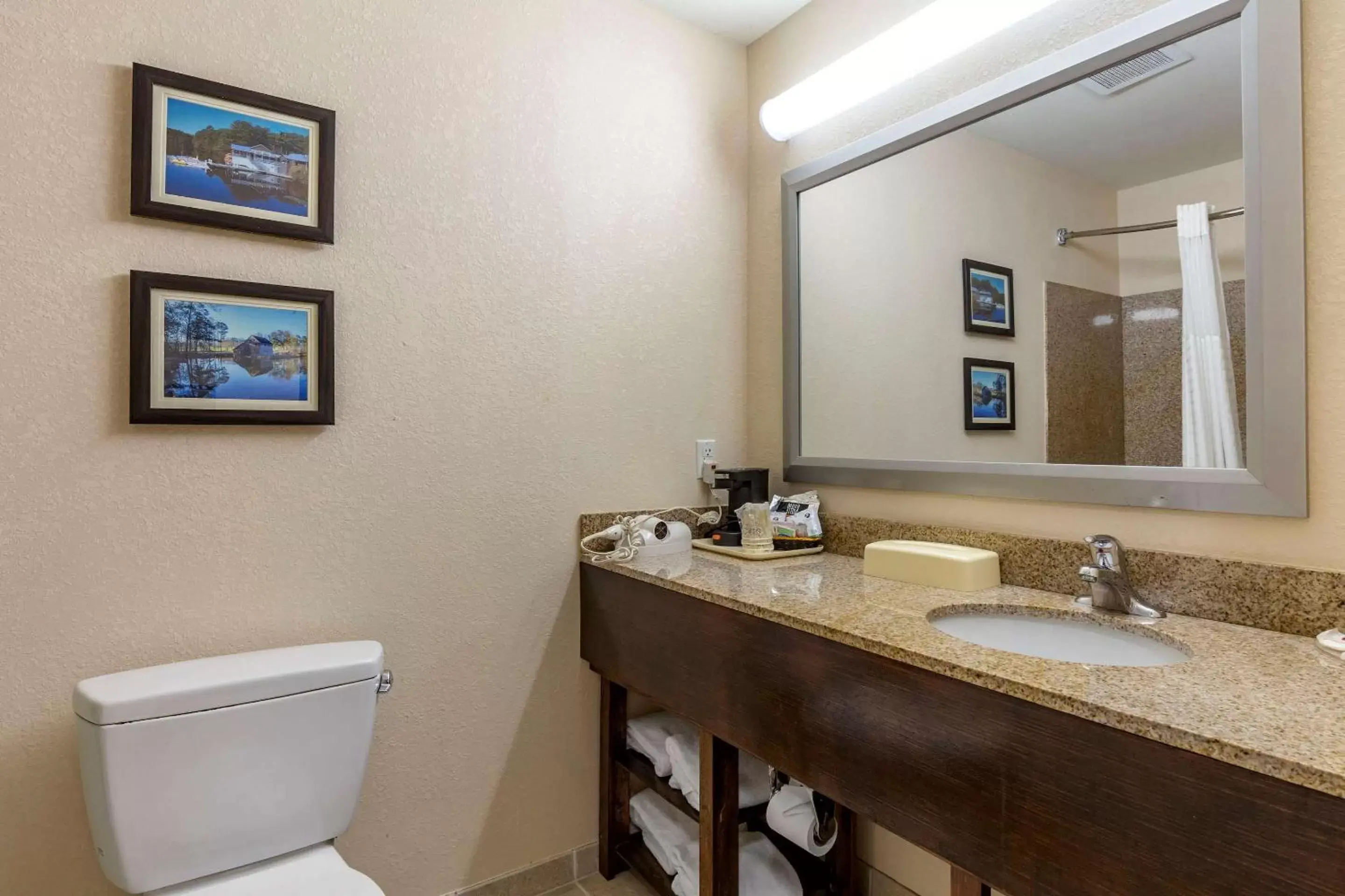 Bathroom in Comfort Inn Smithfield near I-95