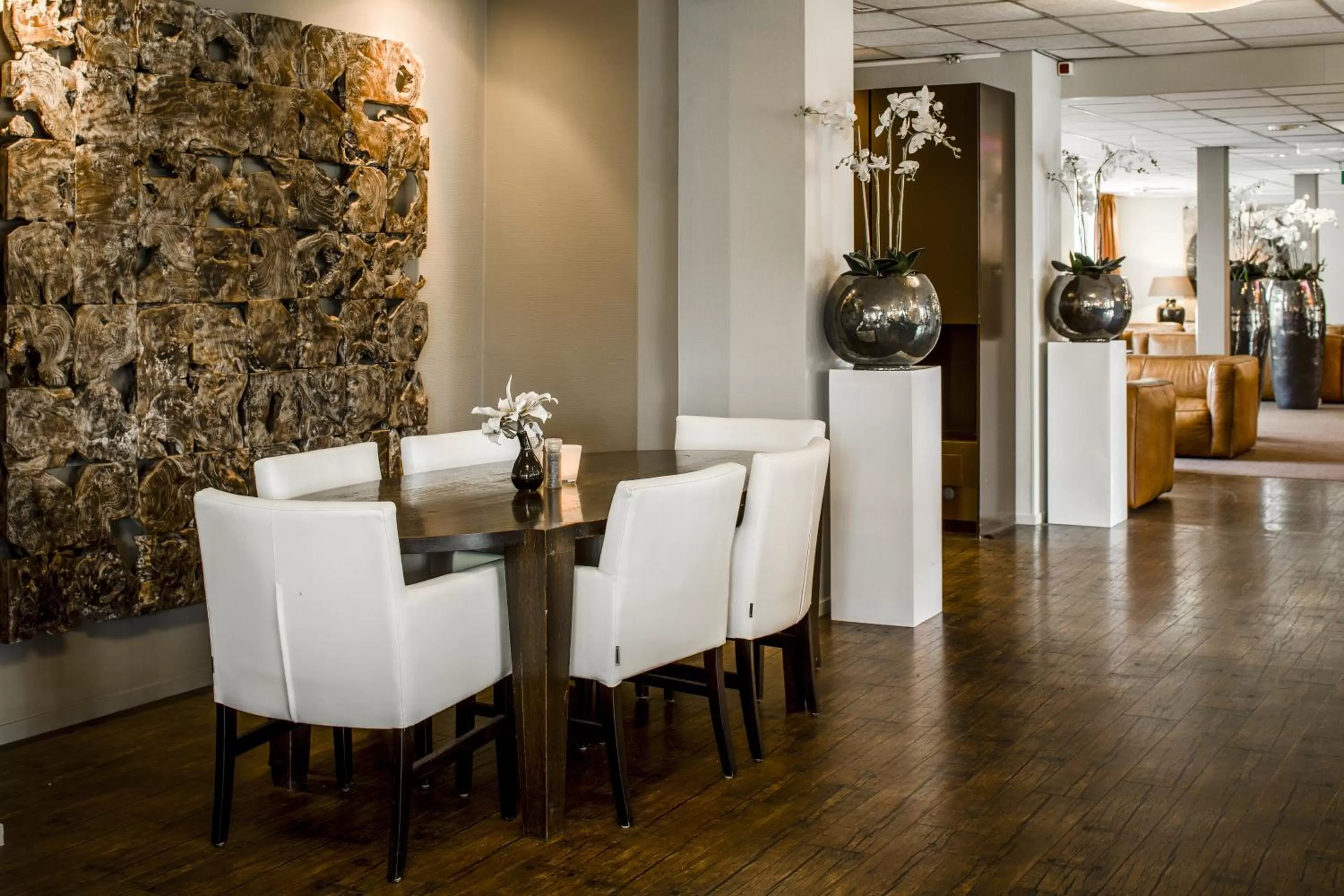 Decorative detail in Fletcher Hotel Restaurant Boschoord