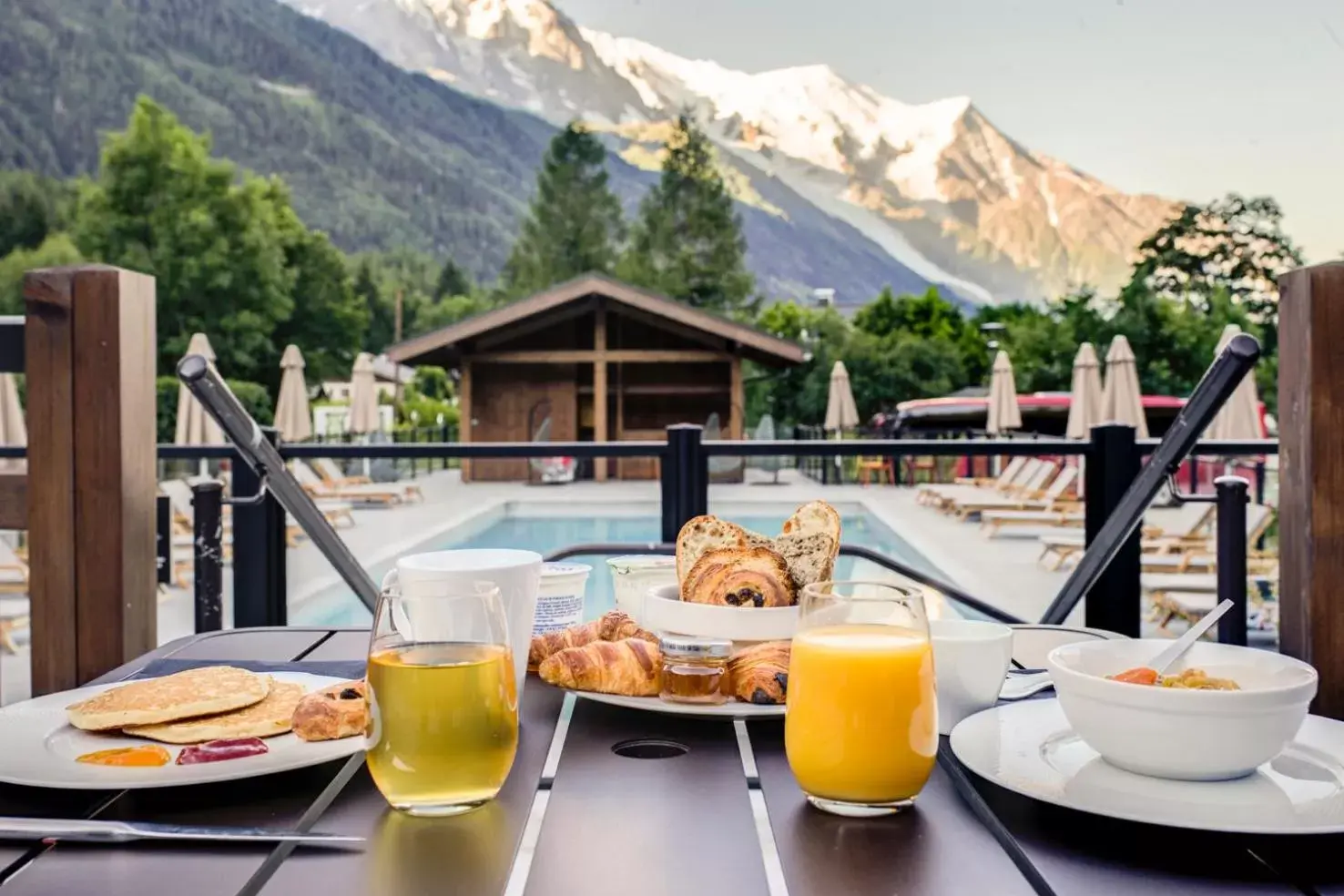 Patio in Excelsior Chamonix Hôtel & Spa