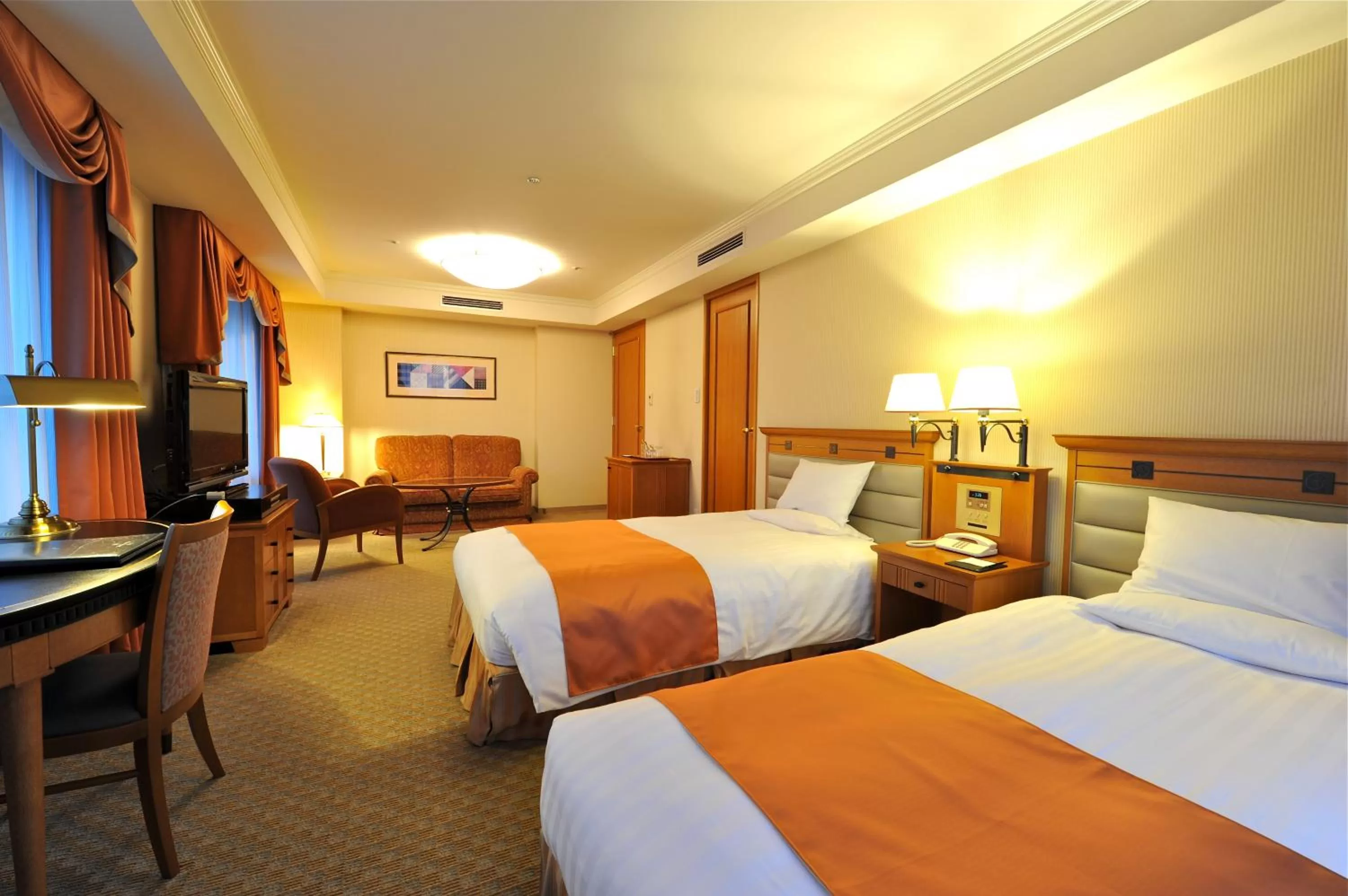 Deluxe Twin Room - Non-Smoking in Hotel Metropolitan Morioka New Wing