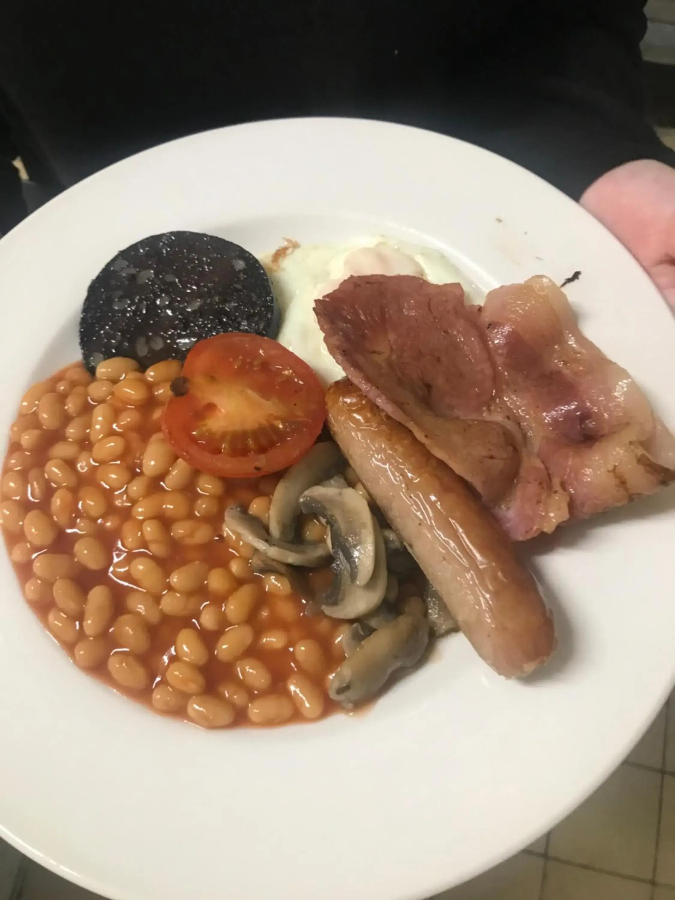 English/Irish breakfast, Food in Canasta Hotel