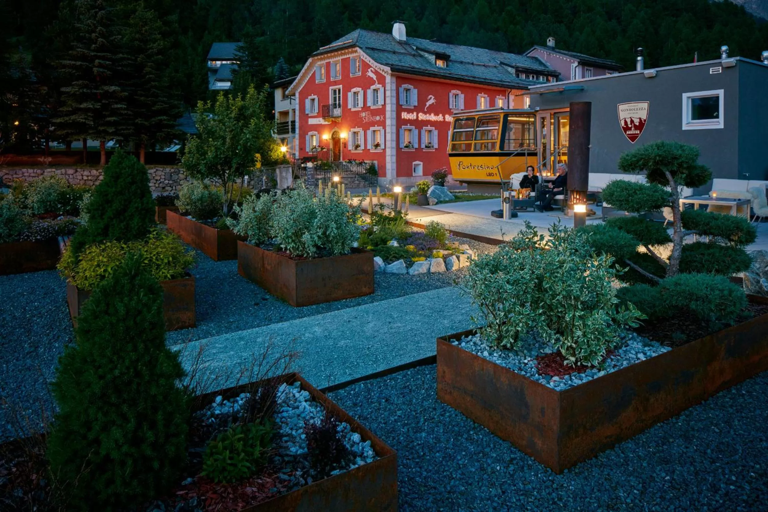 Property building in Hotel Steinbock Pontresina