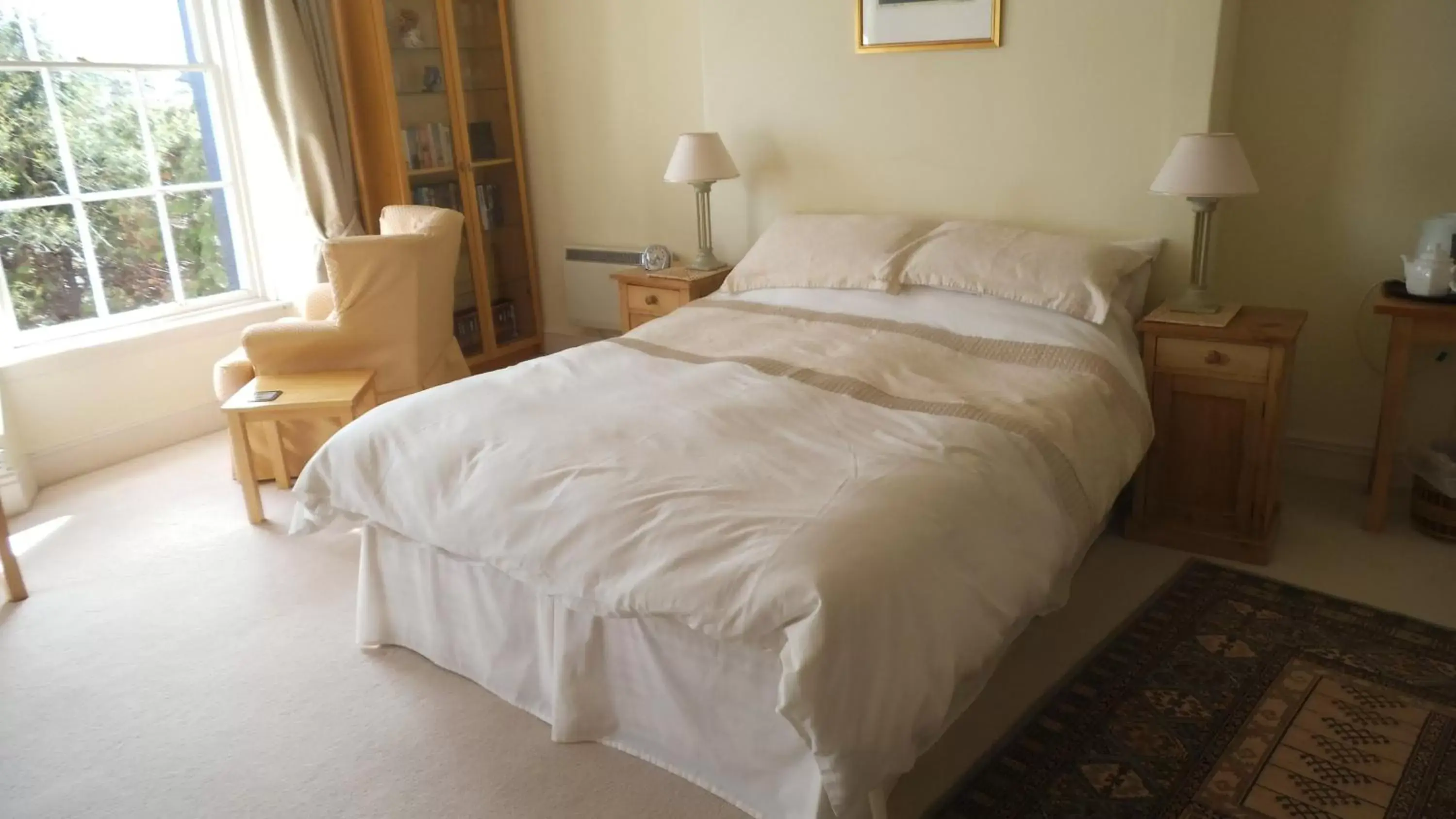 Bedroom, Bed in Lammas Park House