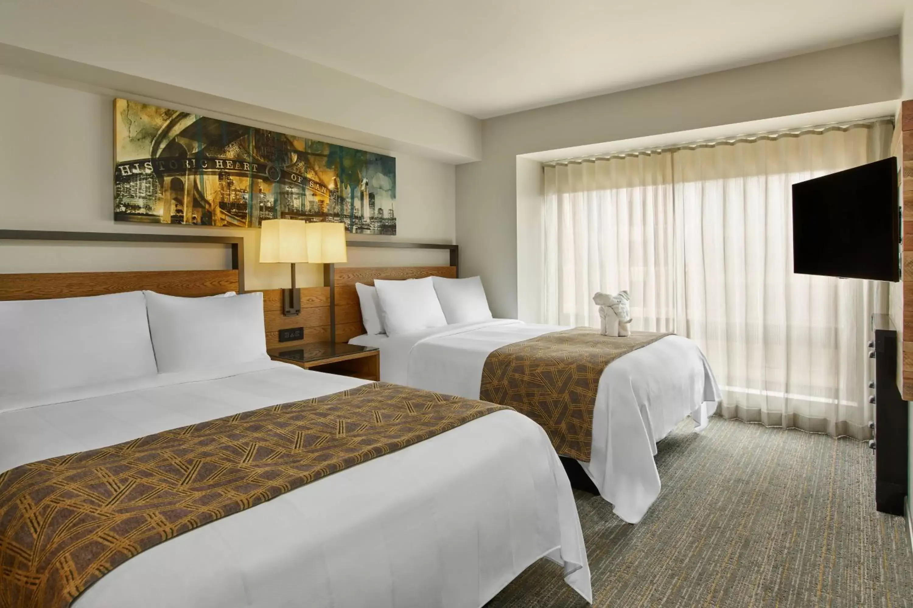 Bedroom, Bed in Marriott Vacation Club Pulse, San Diego