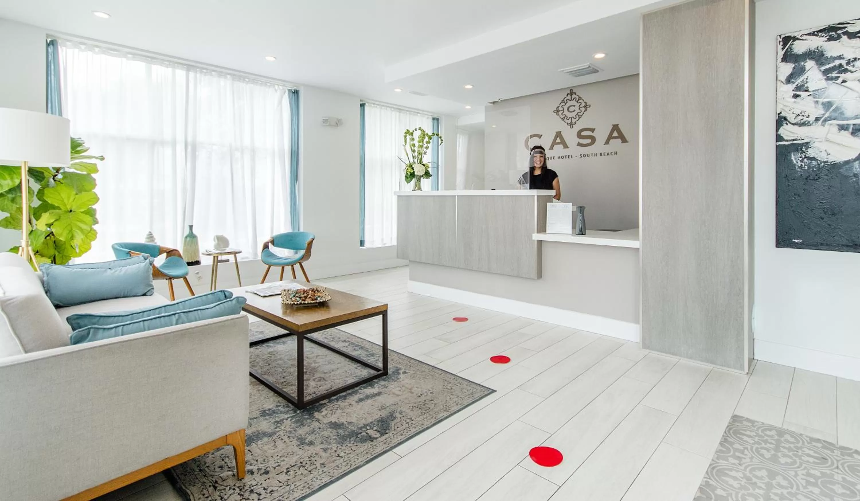 Lobby or reception in Casa Boutique Hotel