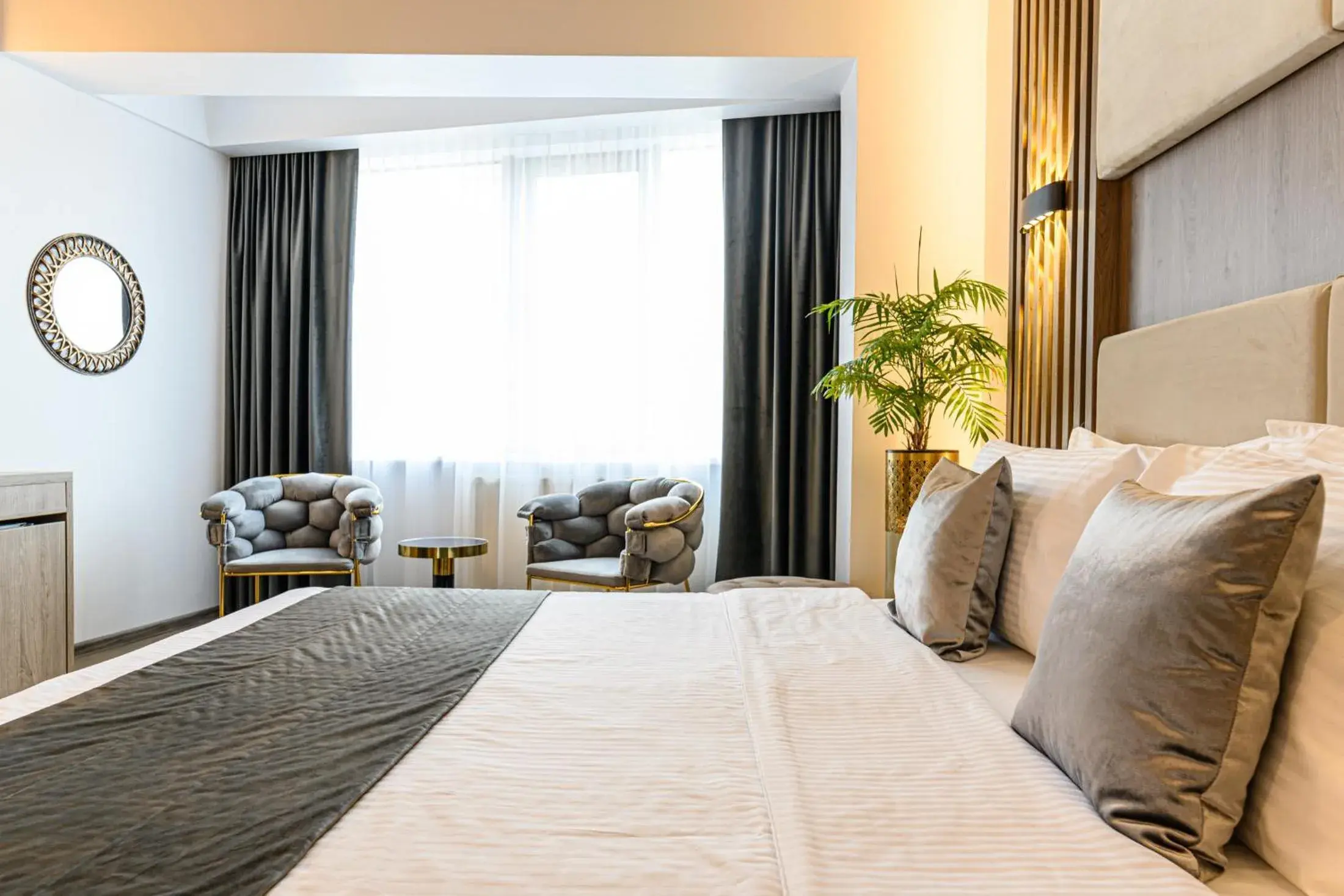 Seating area, Bed in Unique Boutique Seating area, Bed in Unique Boutique