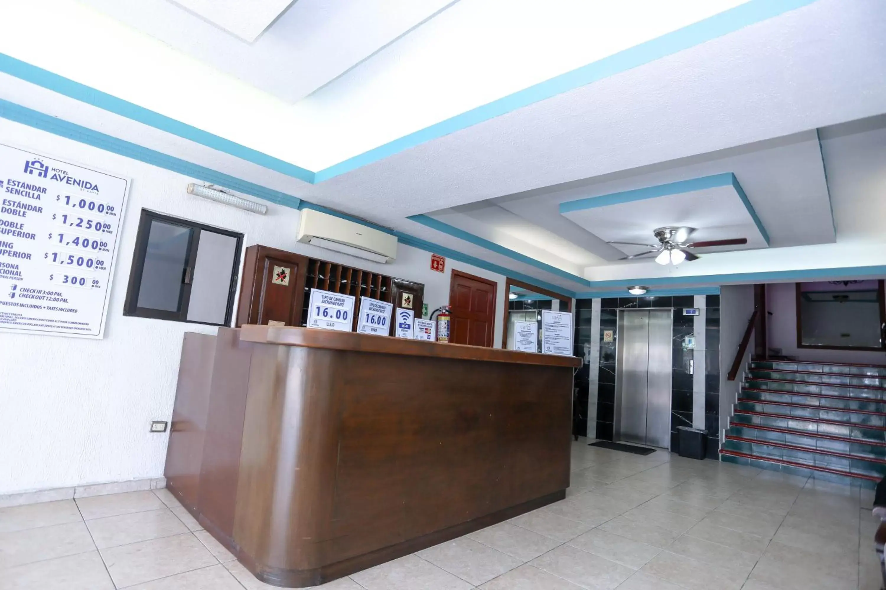 Lobby or reception, Lobby/Reception in Hotel Avenida Cancun