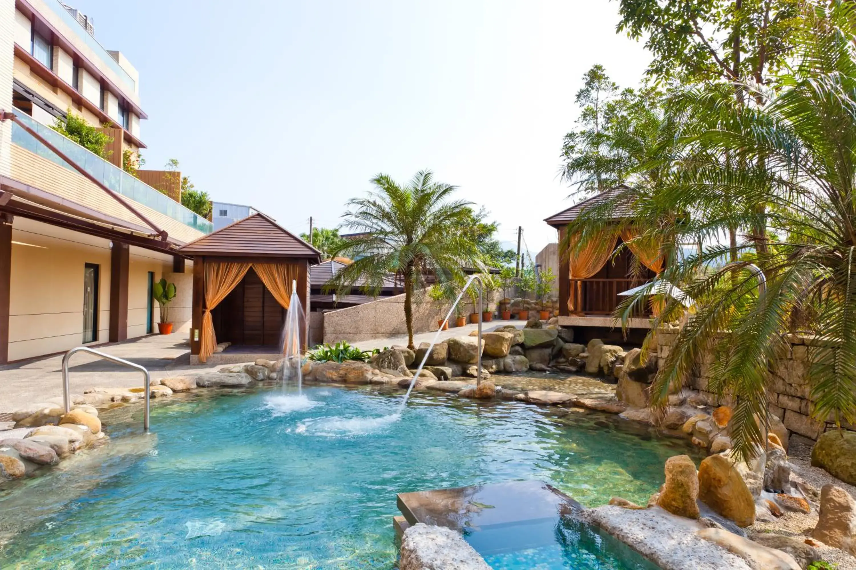 Swimming pool in The Loft Seaside Suites