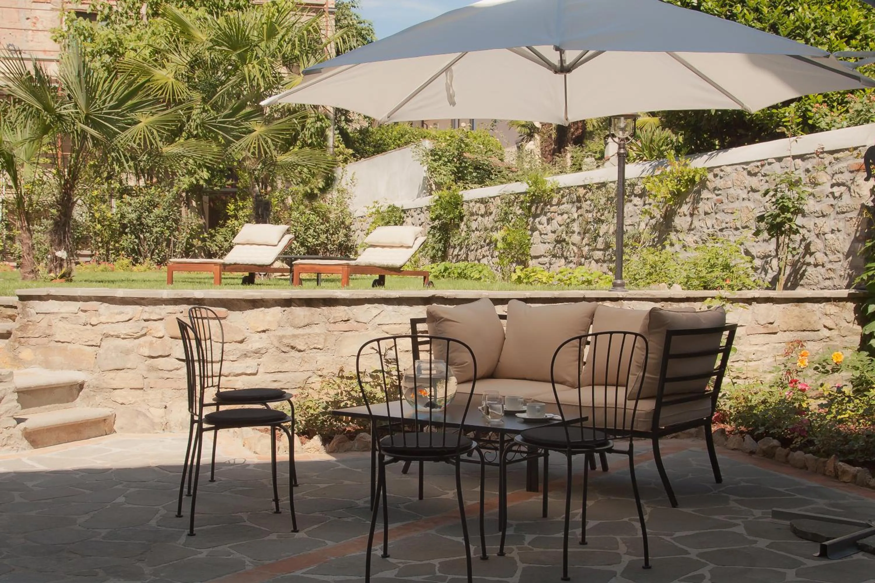 Garden in Relais La Corte di Cloris