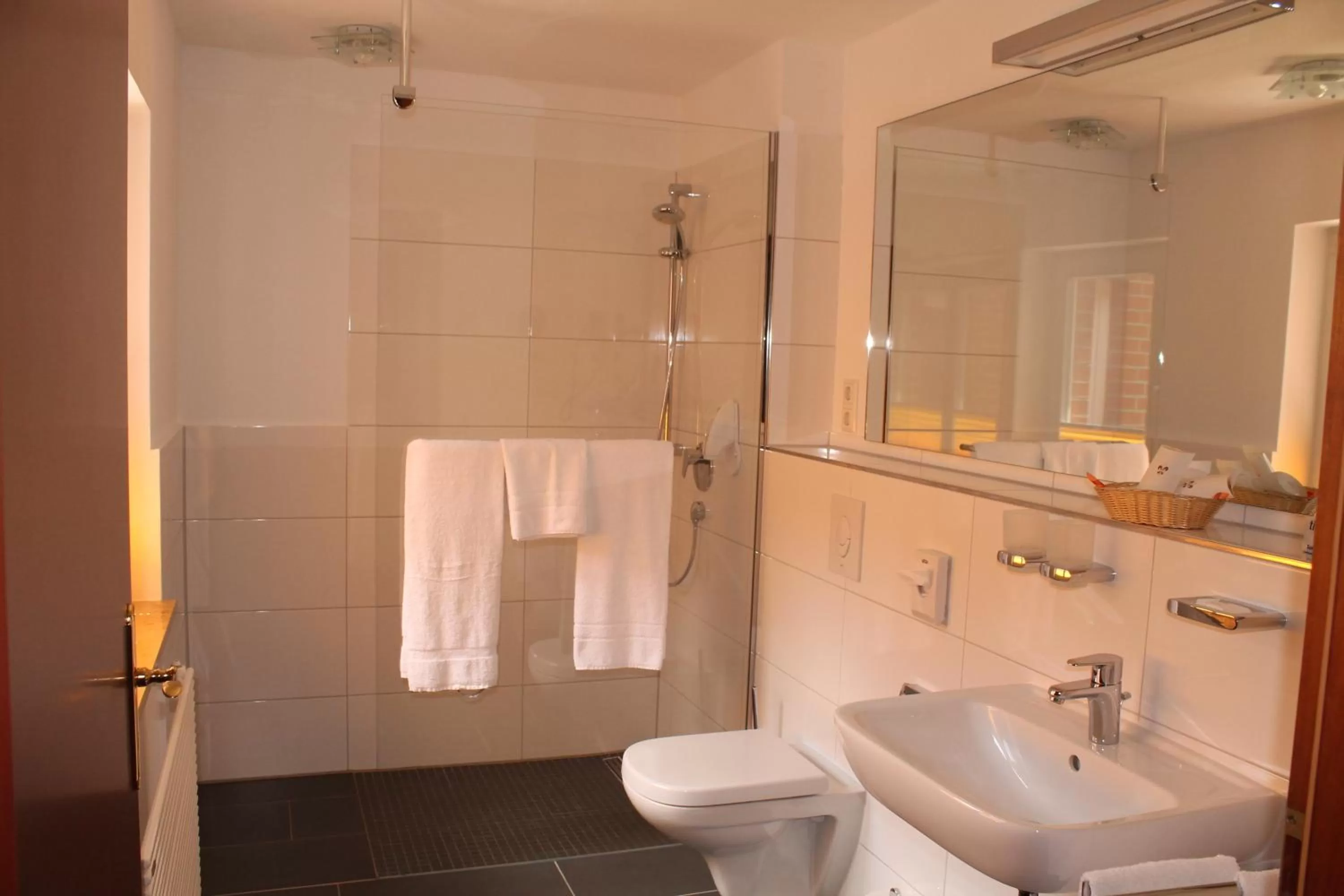 Shower in Hotel Fürsteneck