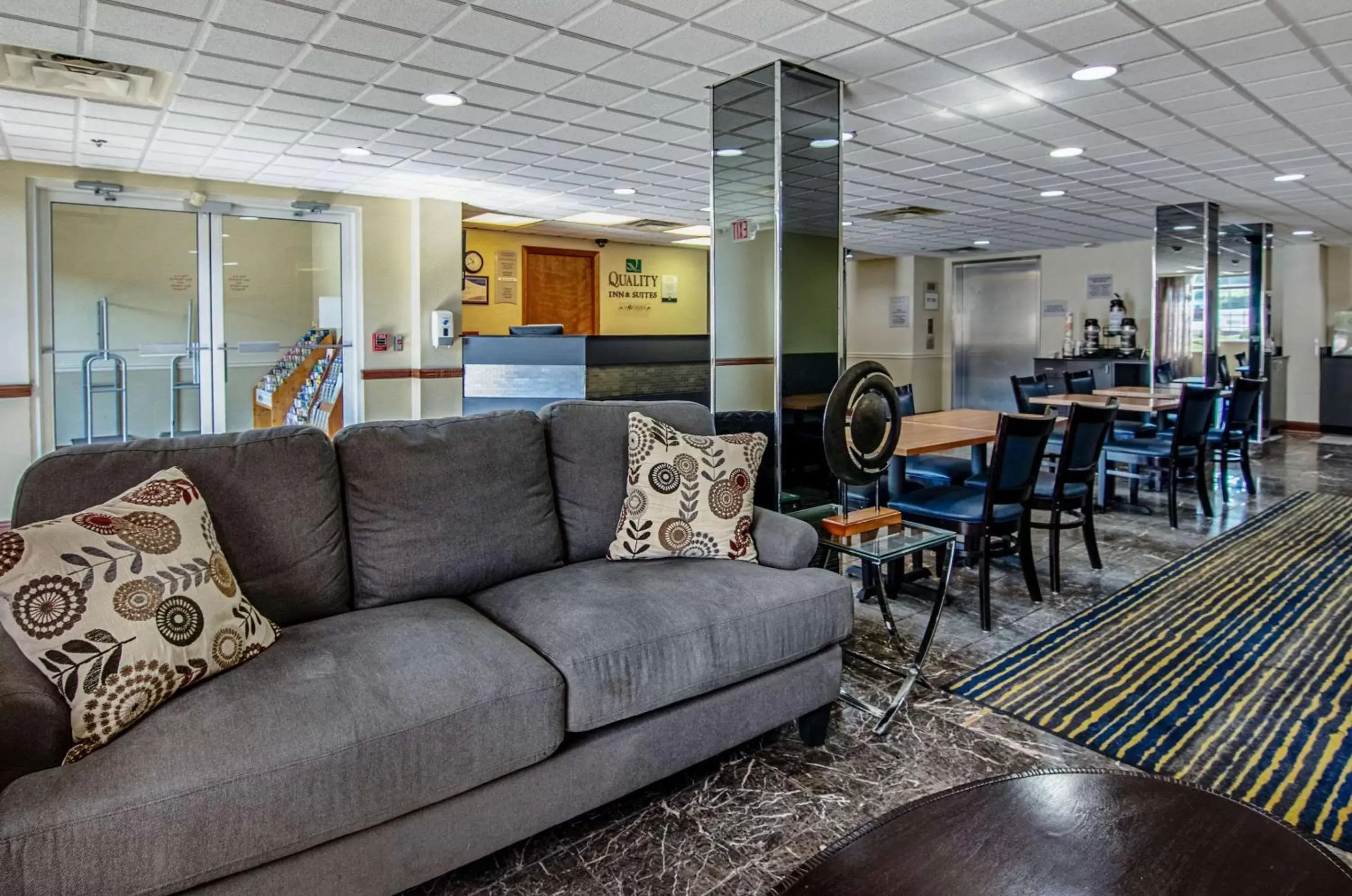 Lobby or reception in Quality Inn & Suites I-81 Exit 7