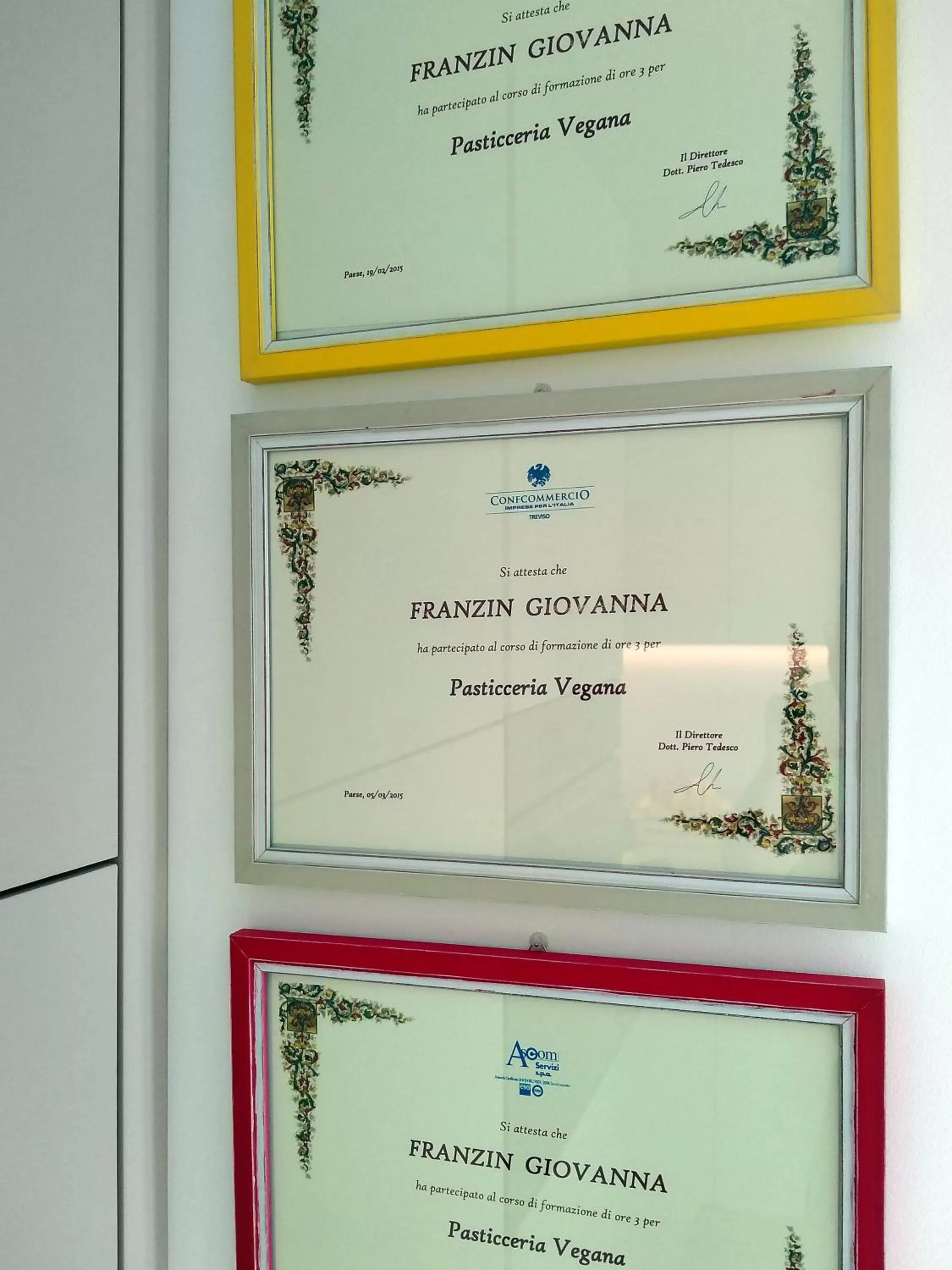 Certificate/Award in Le Mandragole B&B