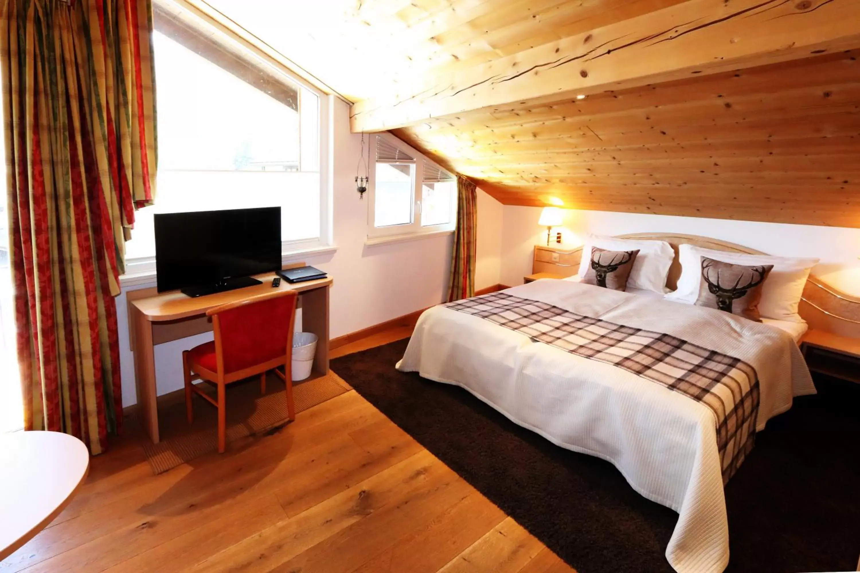 Bed in Amber Ski-in/out Hotel & Spa