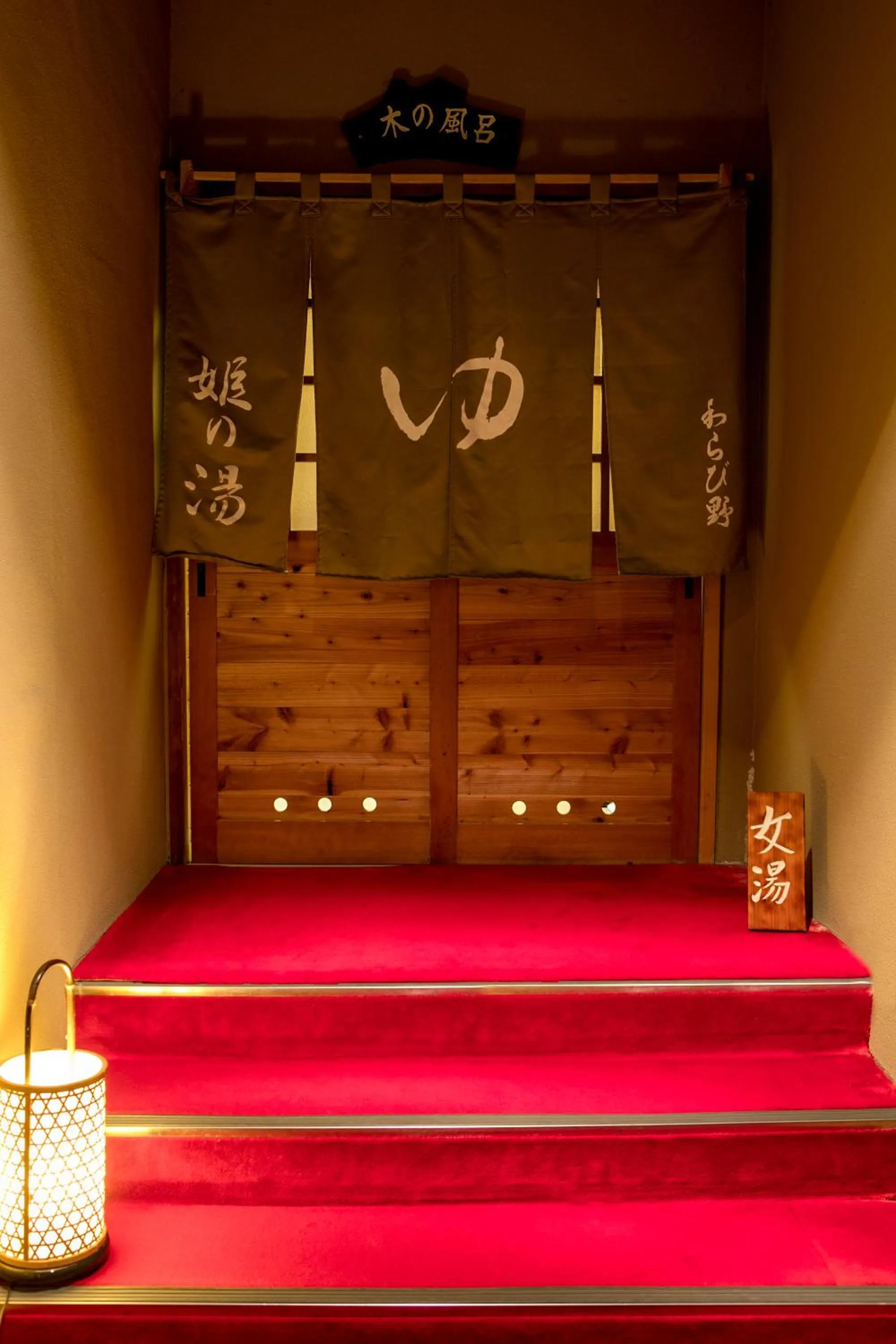 Hot Spring Bath in Ryokan Warabino