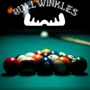 Billiards in Bullwinkles Rustic Lodge