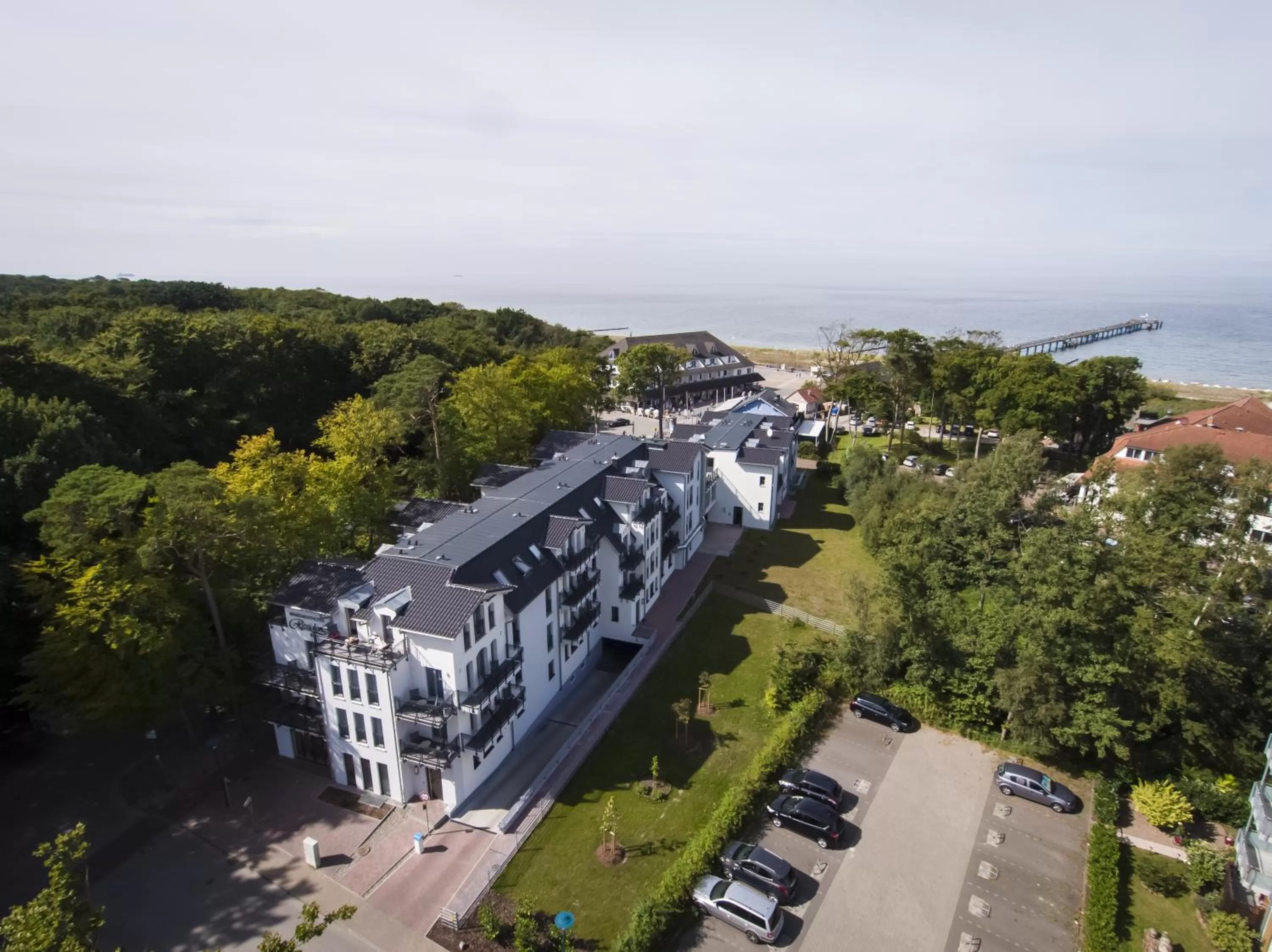 Bird's eye view in AKZENT Apartmenthotel Residenz
