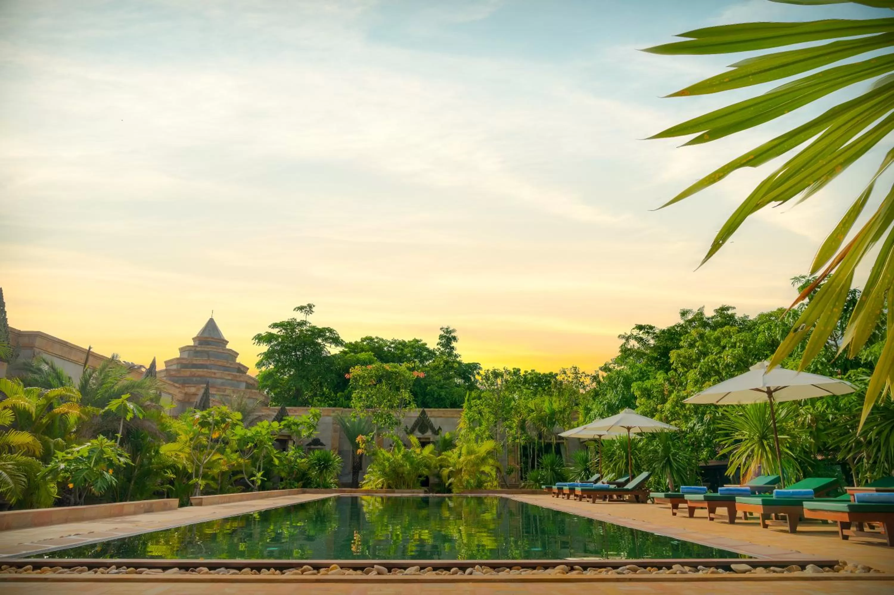Swimming Pool in Model Residence & Spa