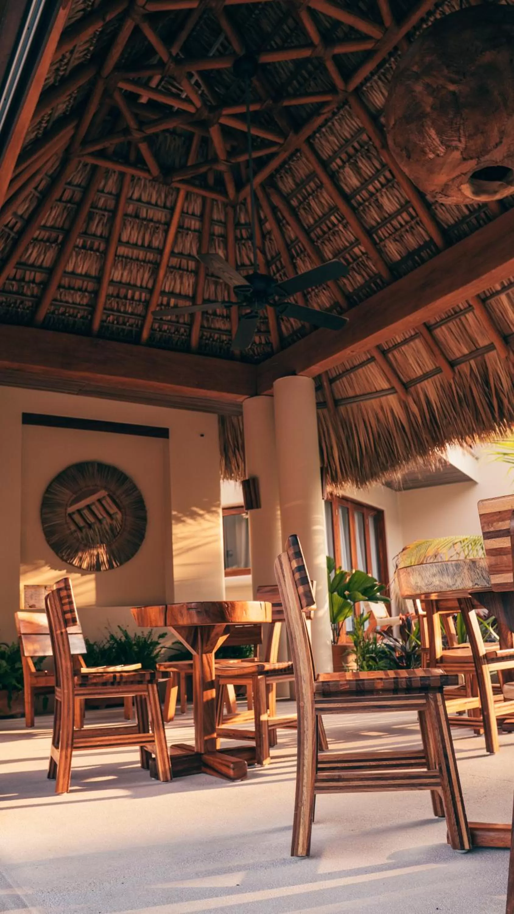 Seating area in Casa Kuaa