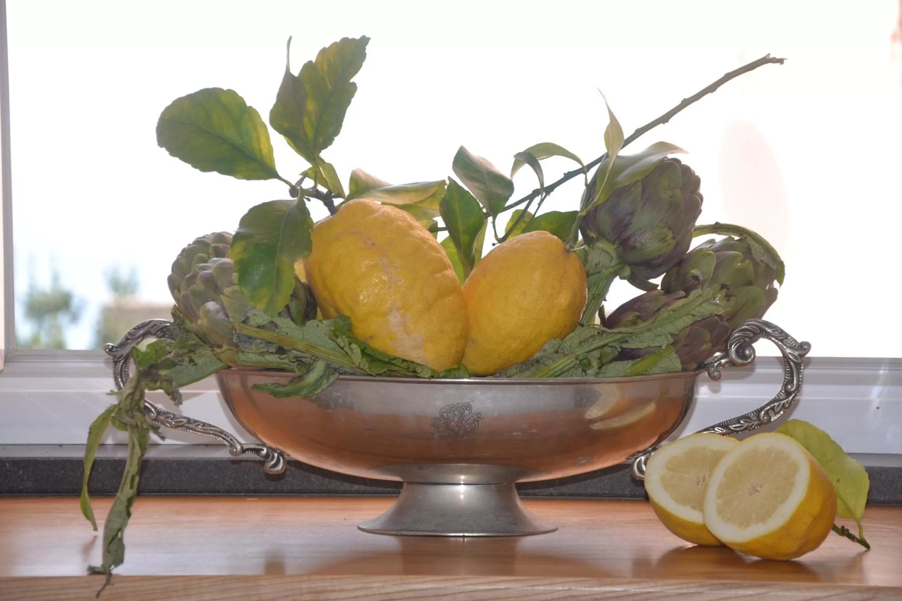 Decorative detail in Terra Murata Boutique b&b