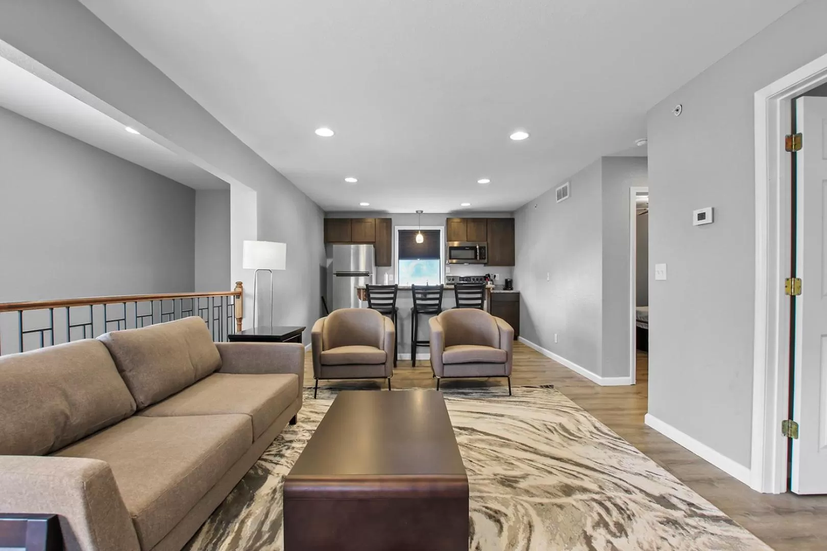 Living room in The Resort at Lake of the Ozarks