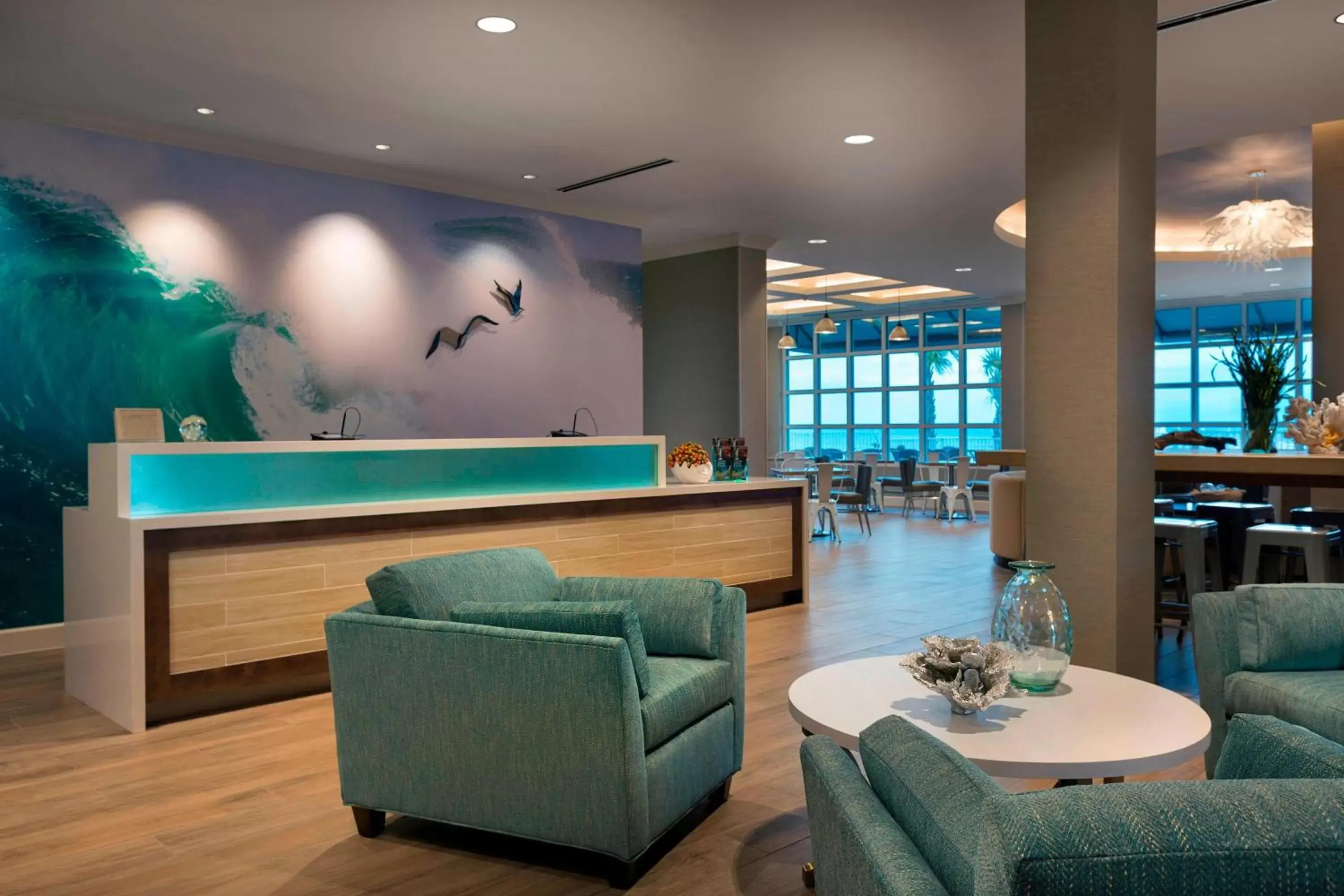 Lobby or reception in SpringHill Suites by Marriott New Smyrna Beach
