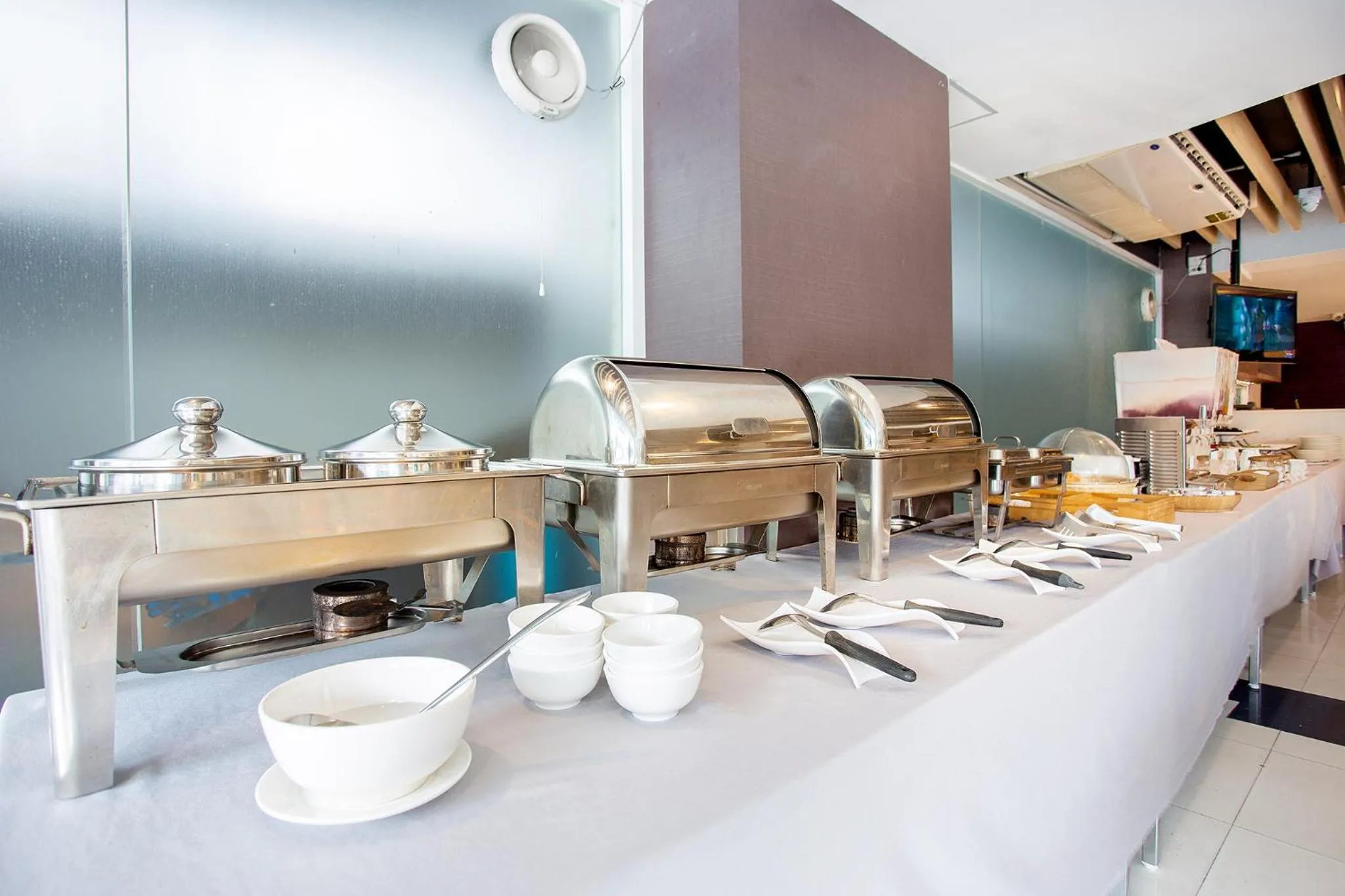 Breakfast in Spittze Hotel Pratunam