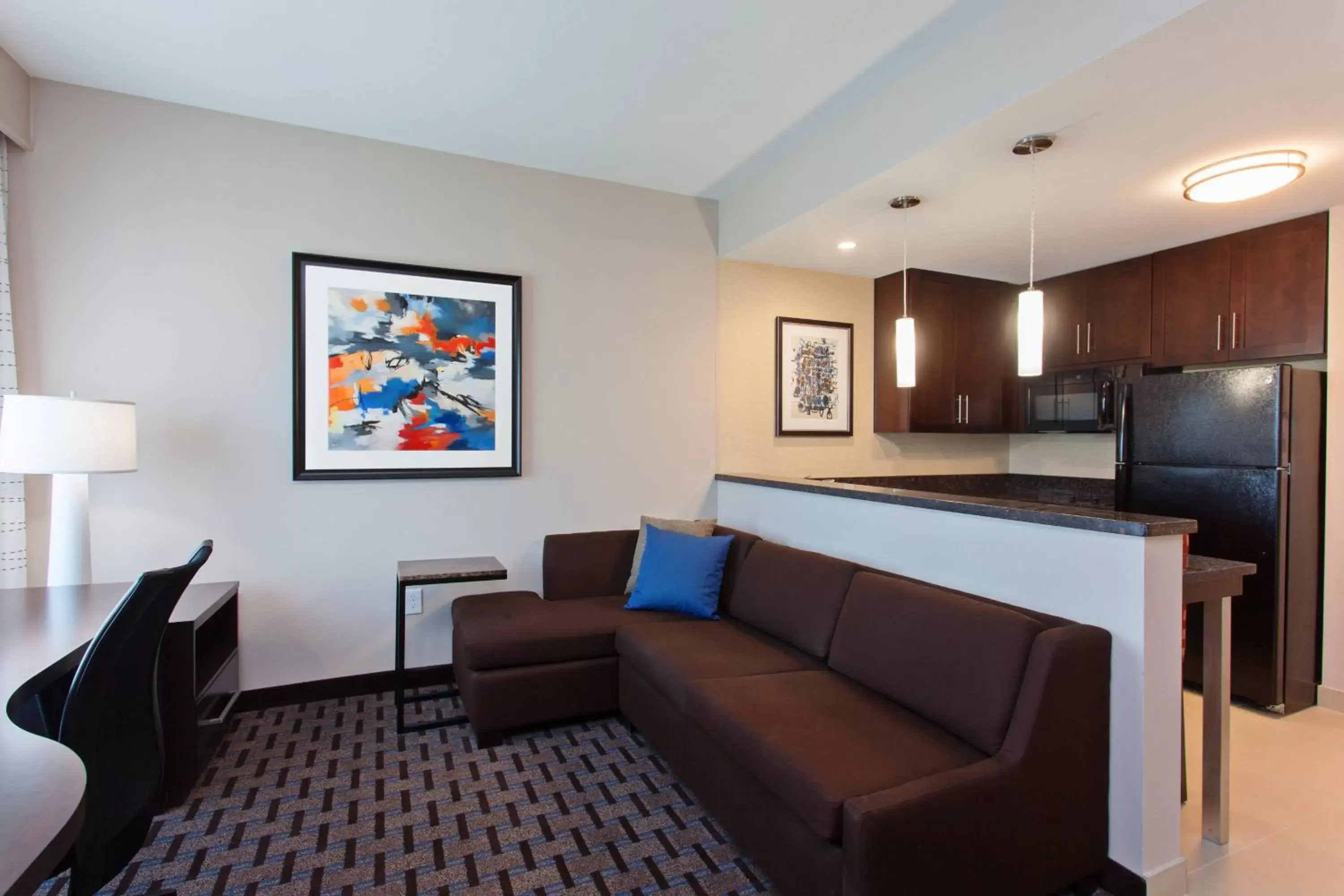 Living room, Seating Area in Residence Inn by Marriott Seattle Sea-Tac Airport