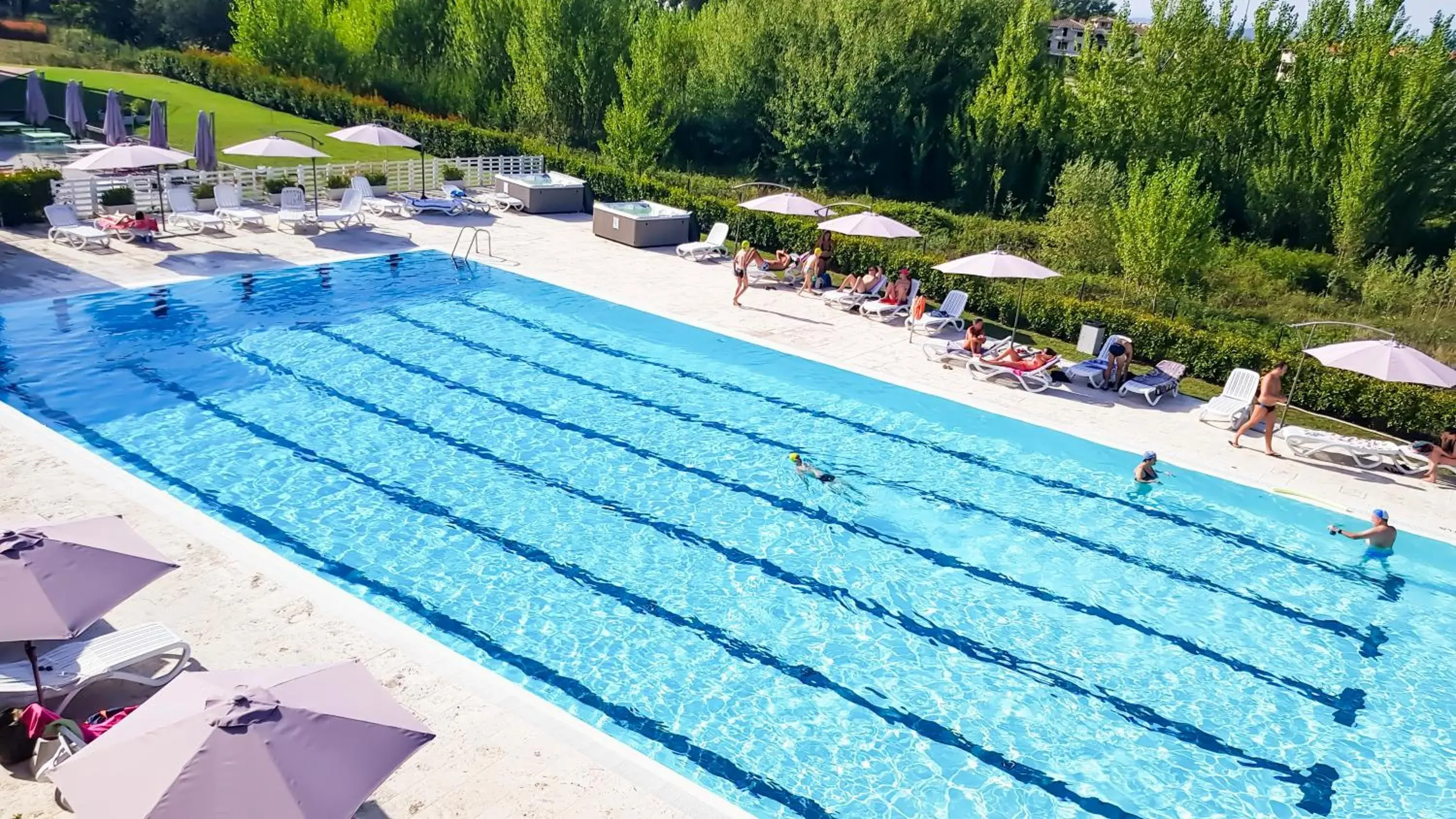 Swimming pool, Pool View in Hotel Arezzo ASC