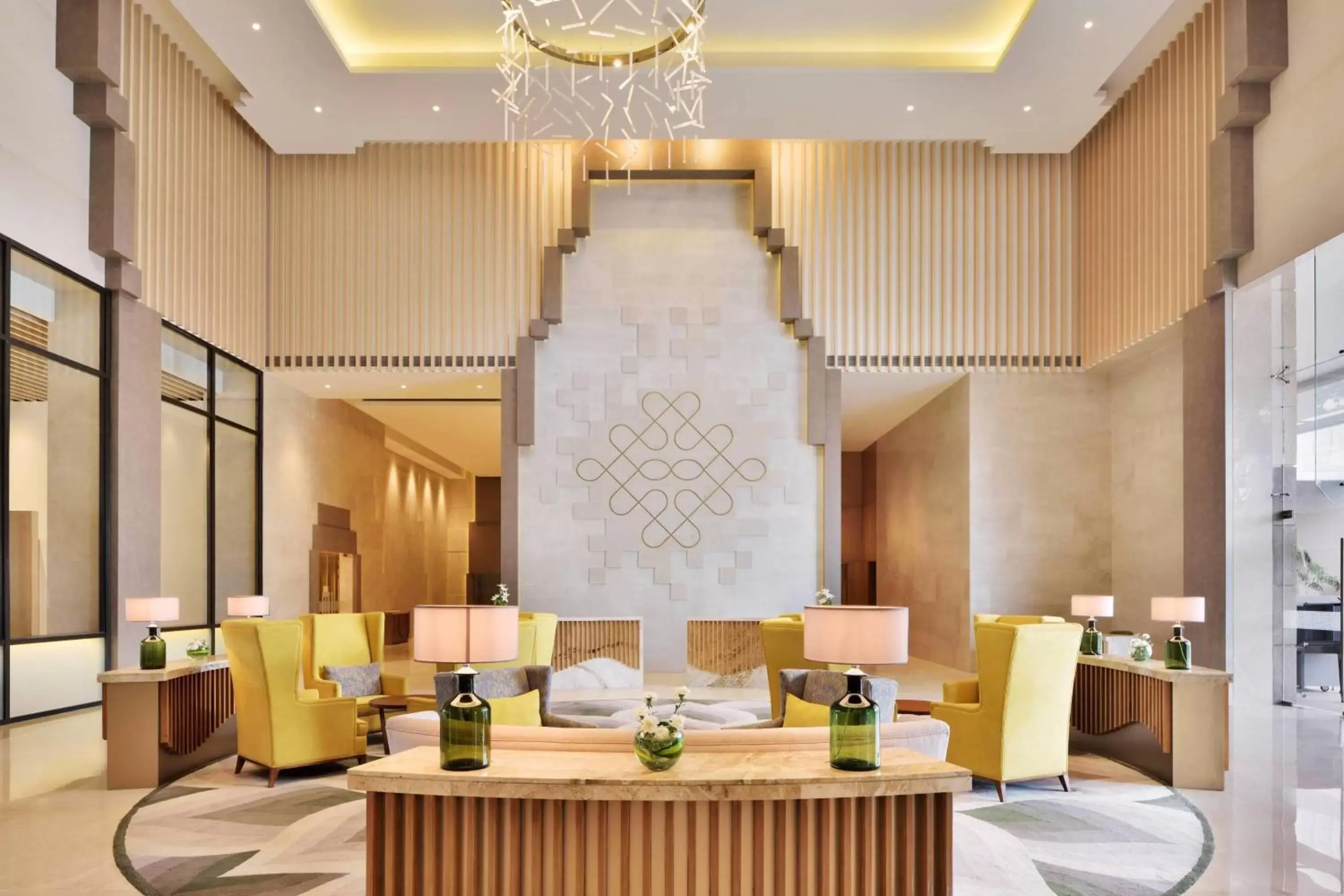 Lobby or reception, Banquet Facilities in Courtyard by Marriott Madurai