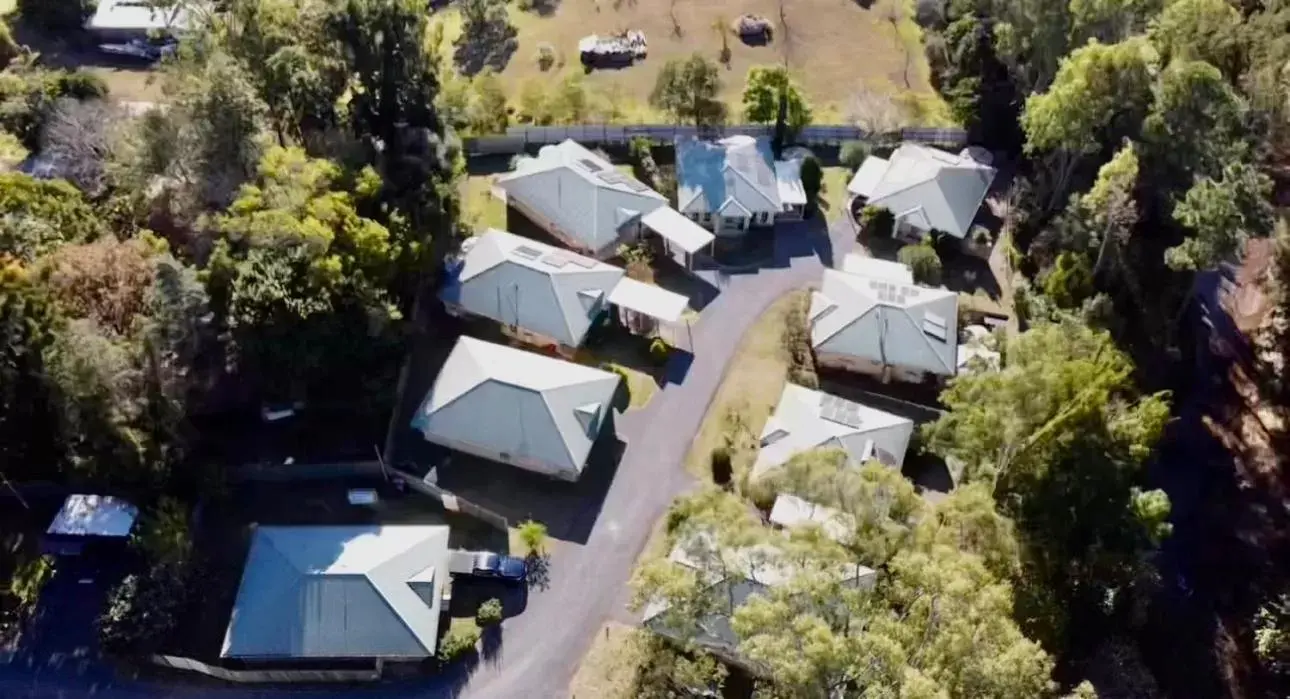 Bird's-eye View in Esk Mountain View Lodge