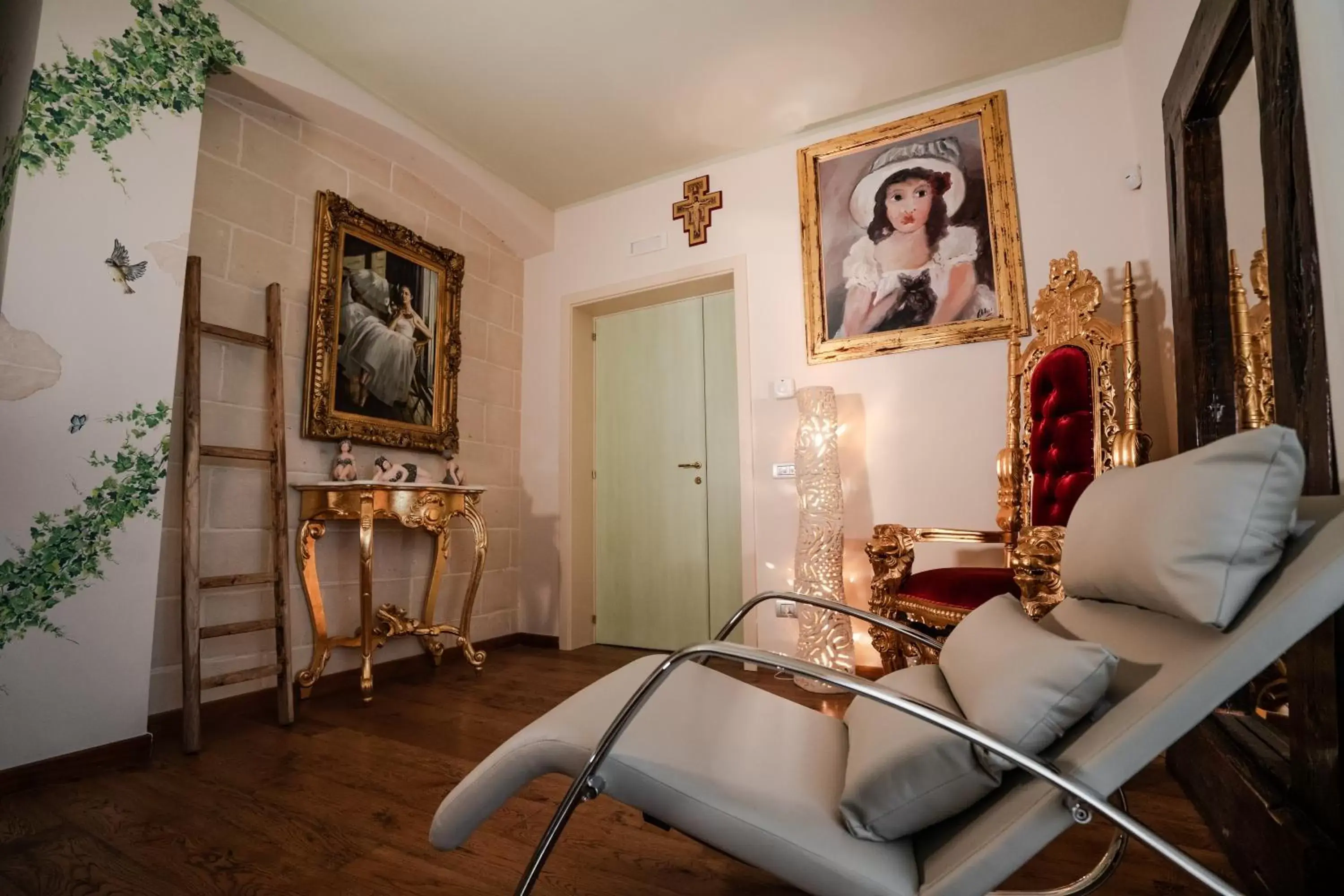 hair dresser, Seating Area in Villa D'Anzi B&B