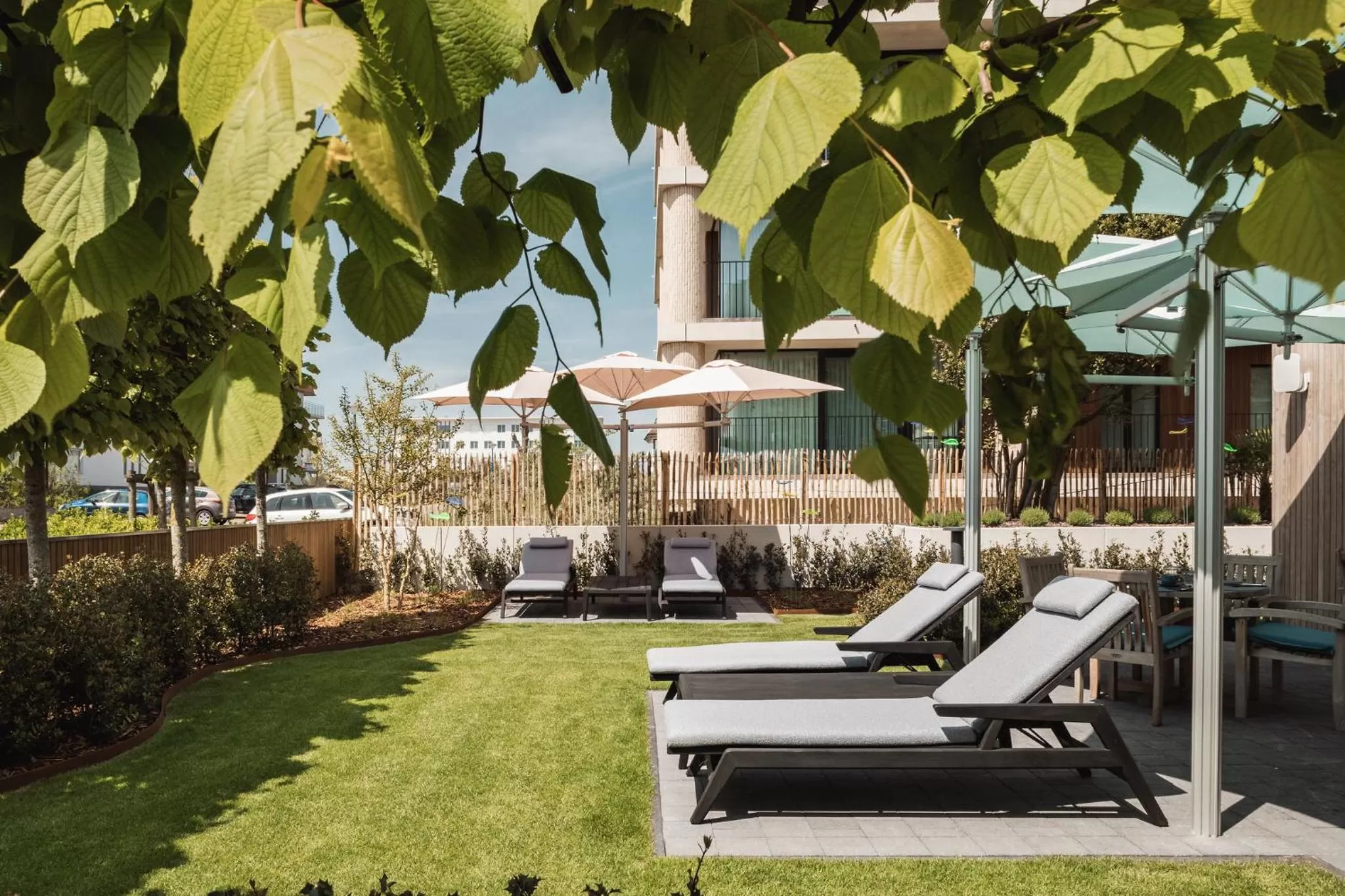 Garden in Boutique Hotel 'Hof ter Duinen'